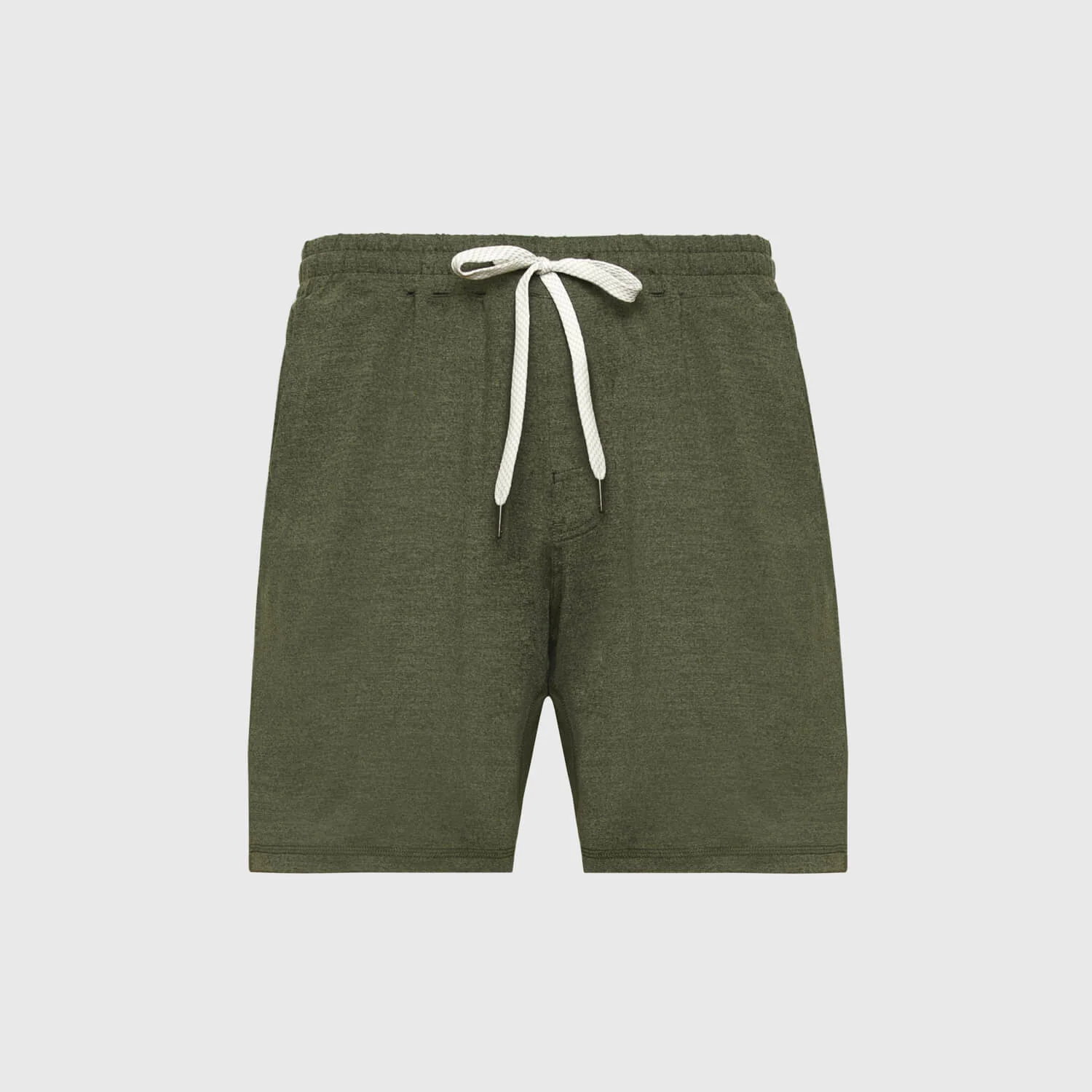 Dark Heather Military Green Active Comfort Short - Image 2
