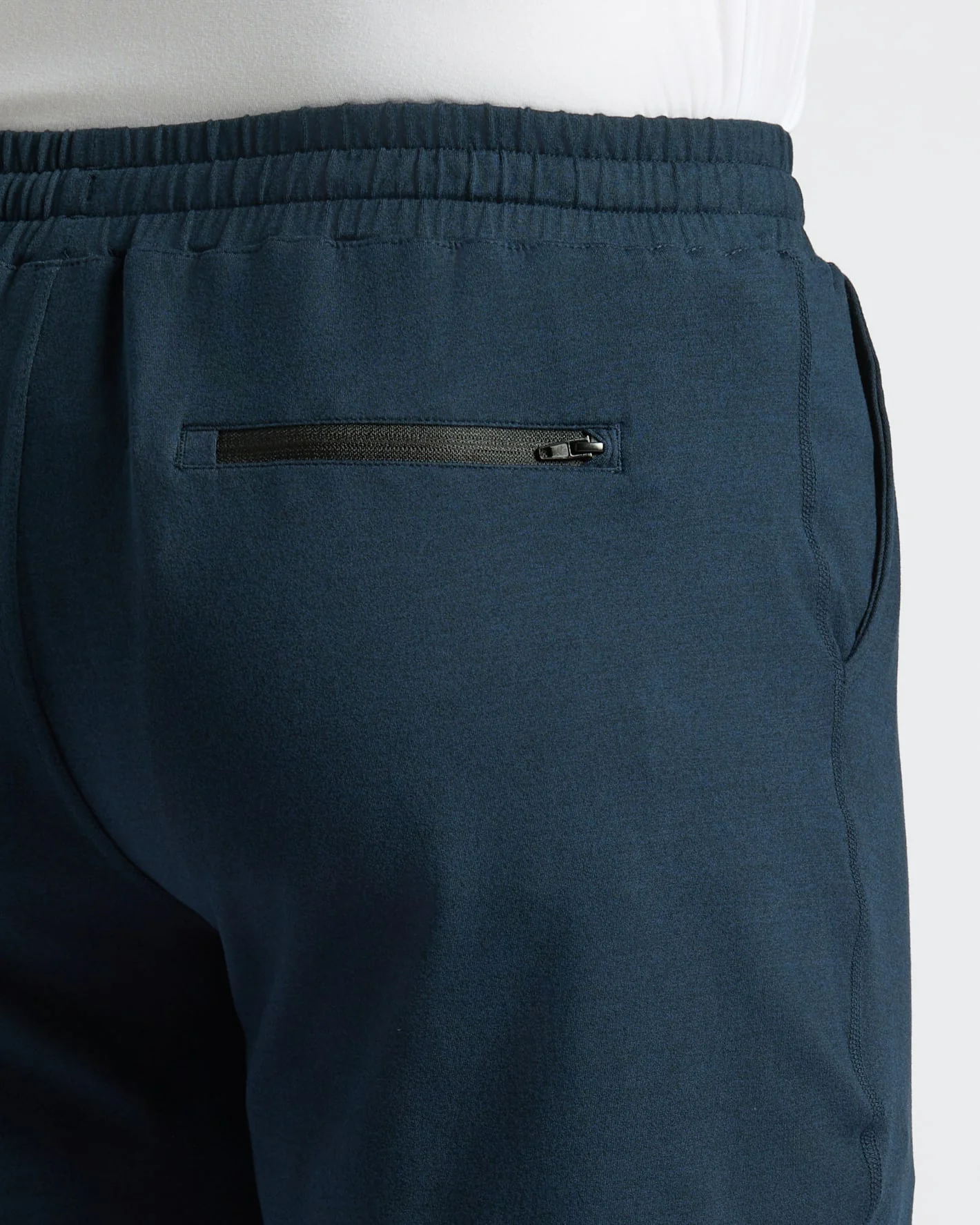 Dark Heather Navy Active Comfort Shorts - Image 7