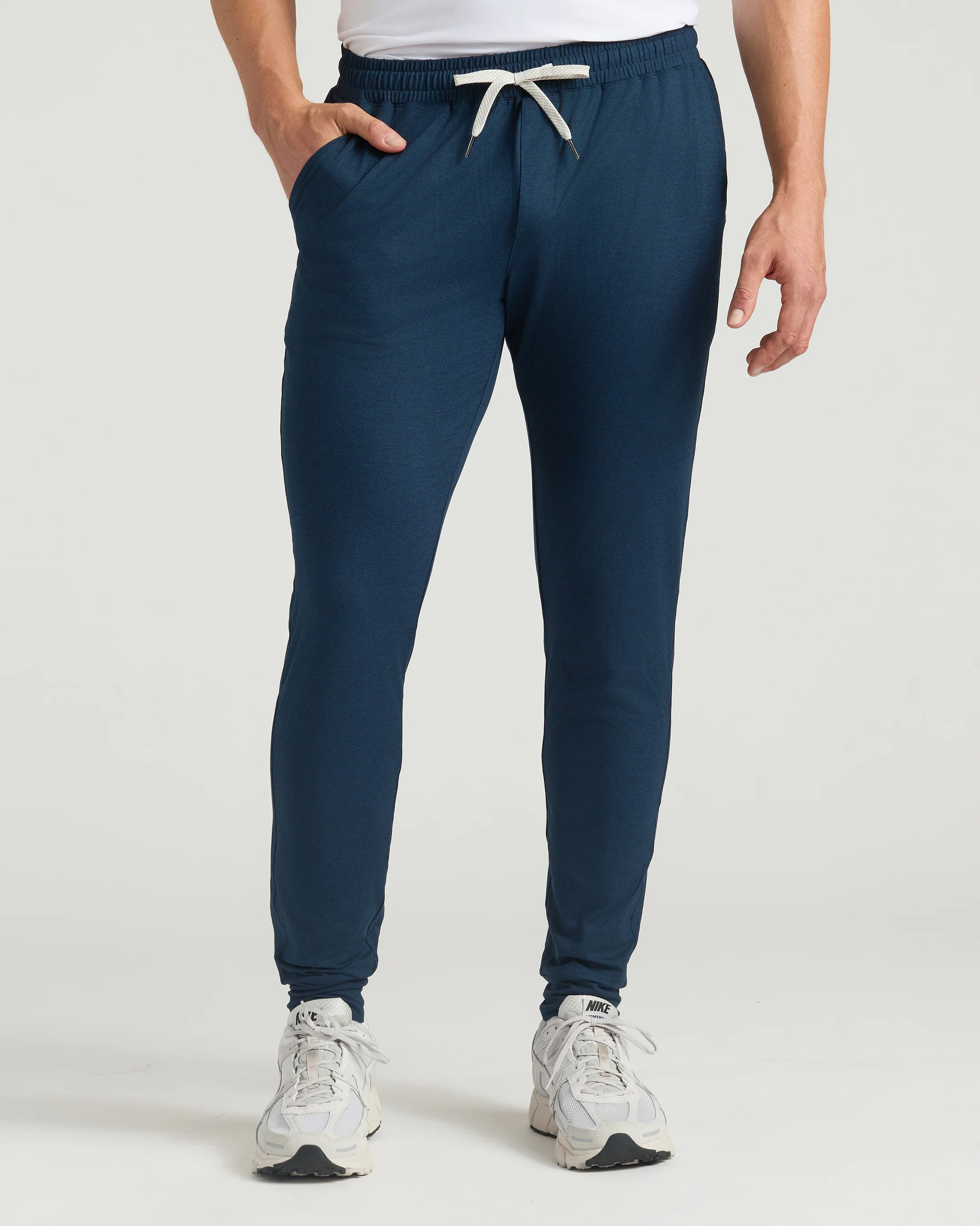 Dark Heather Navy Tall Active Joggers