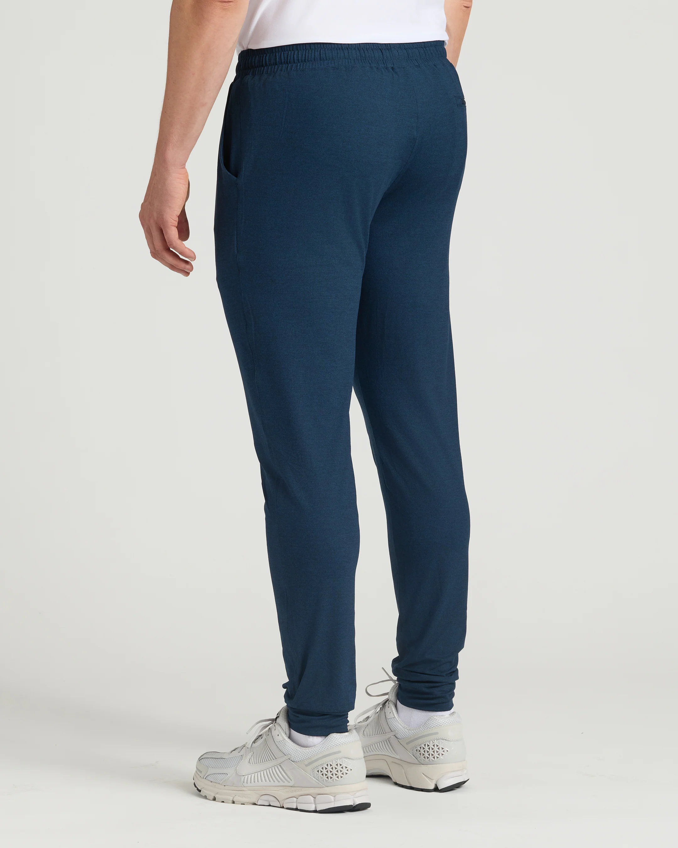 Dark Heather Navy Tall Active Joggers - Image 3