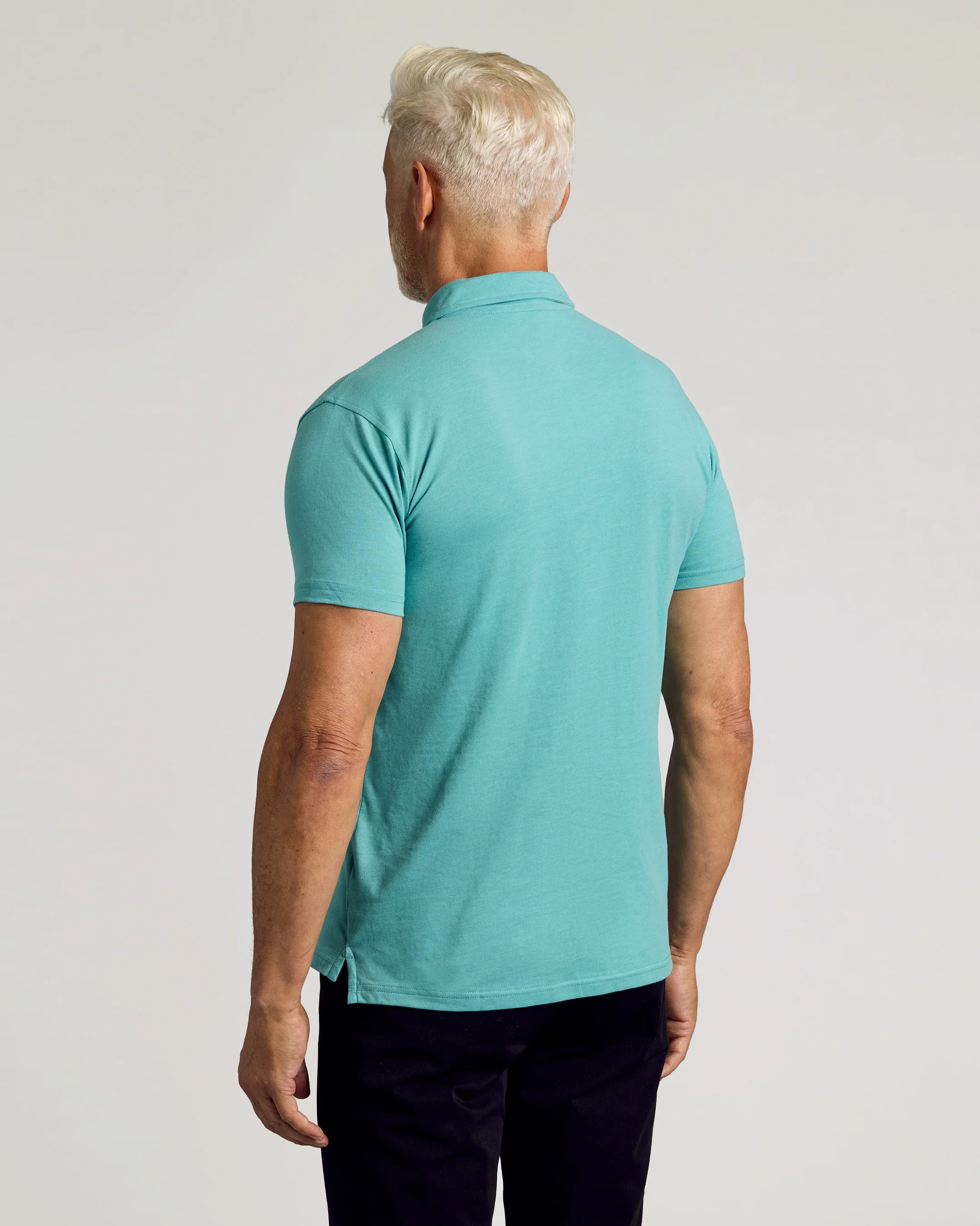 Dark Heather Oceanic Classic Polo - Image 3
