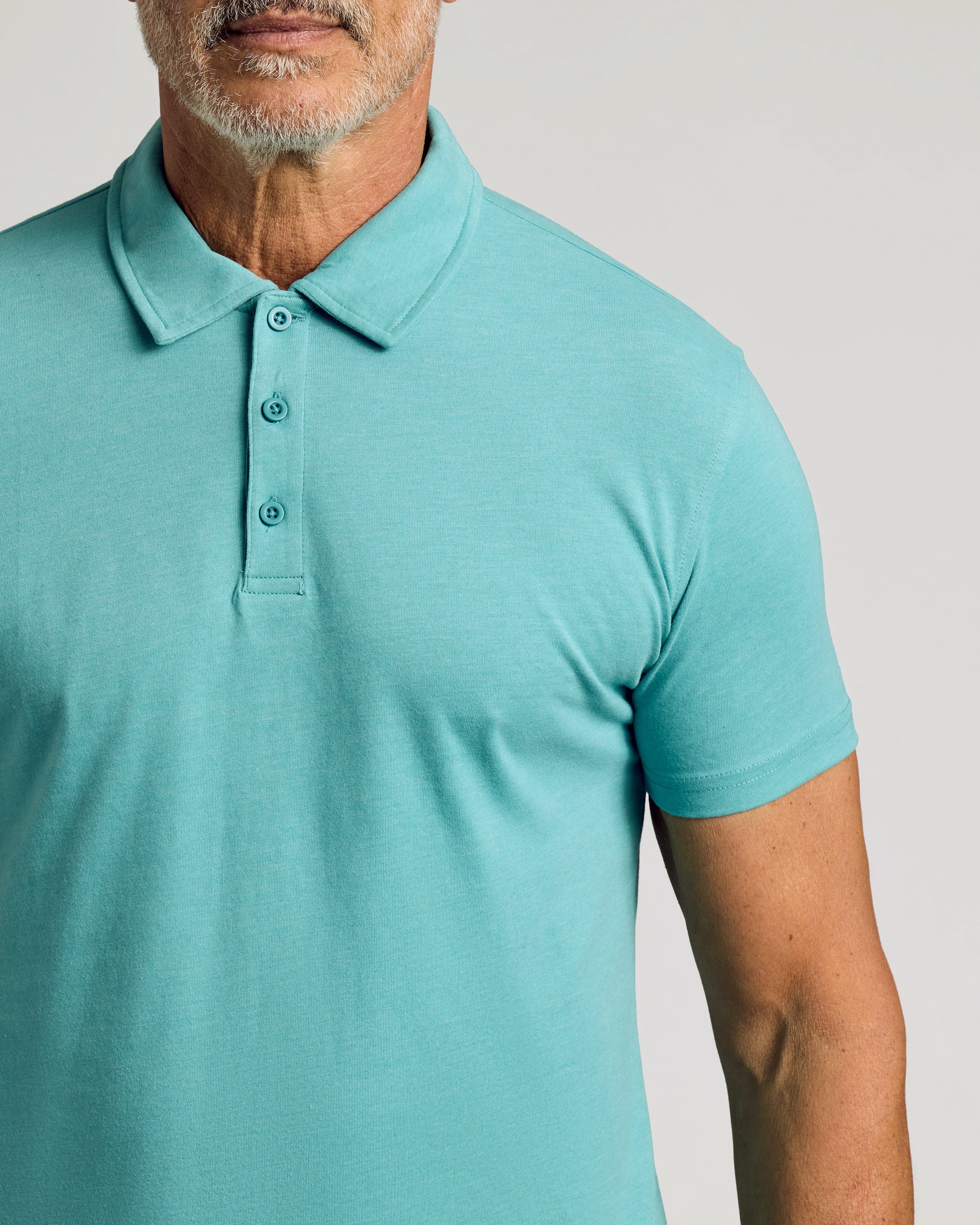 Dark Heather Oceanic Classic Polo - Image 4