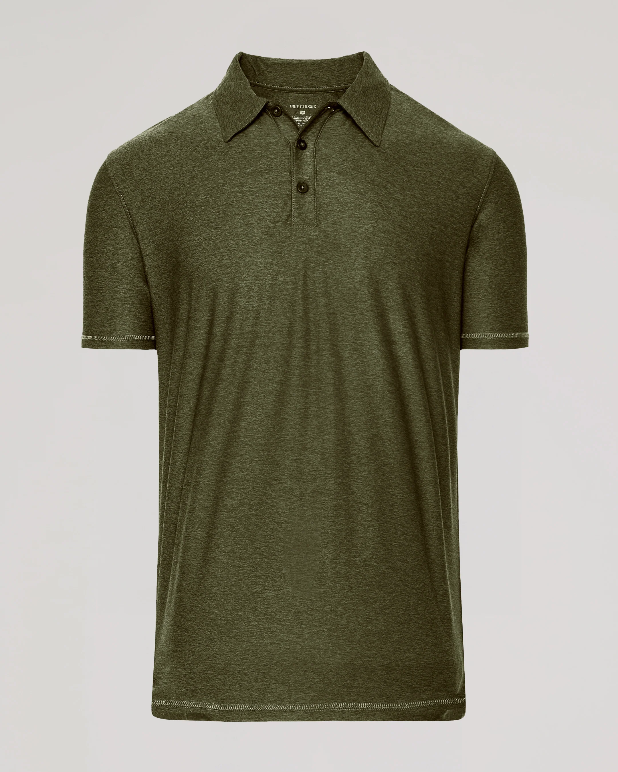 Dark Heather Pear Active Polo 2.0 - Image 2