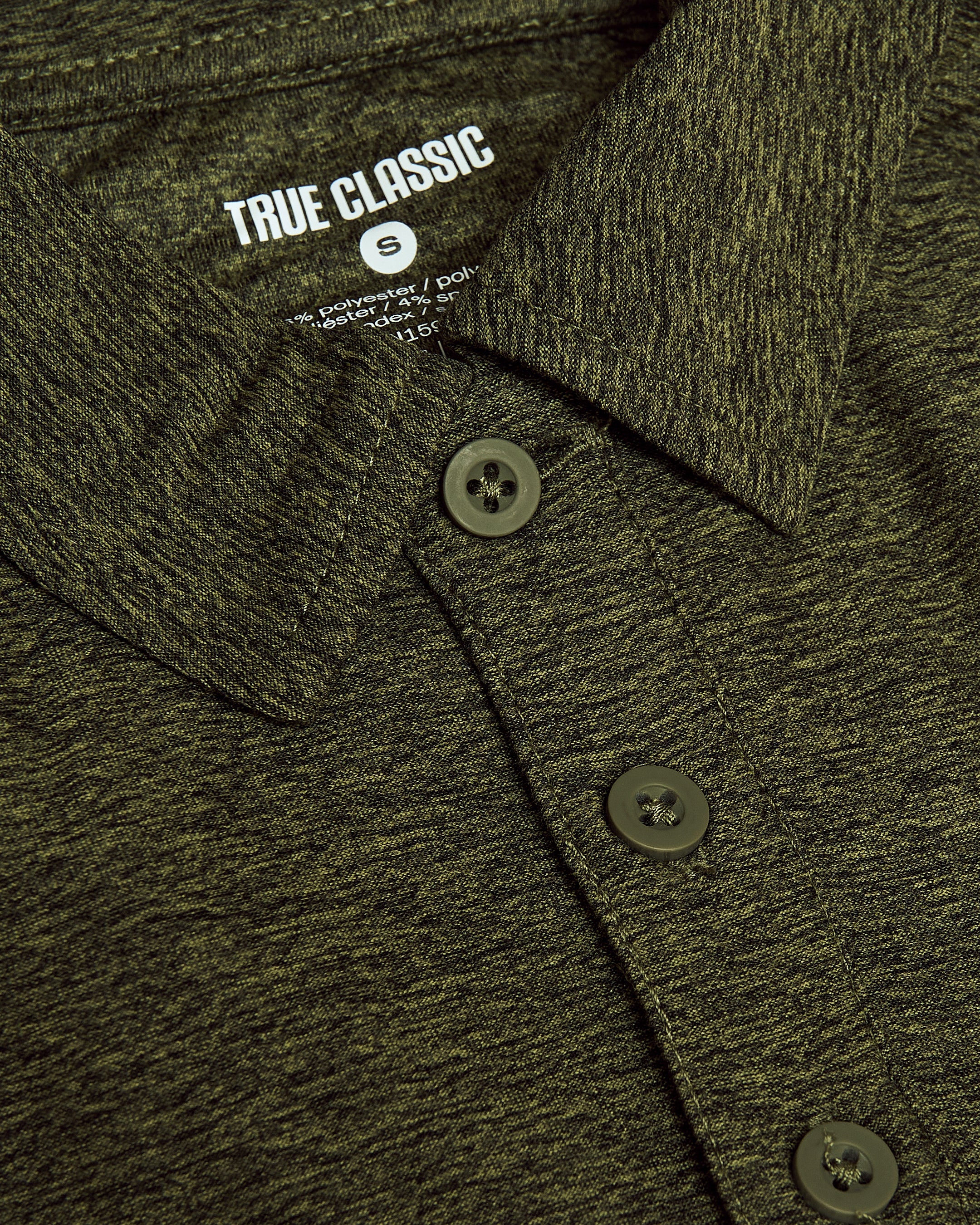 Dark Heather Pear Active Polo 2.0 - Image 7