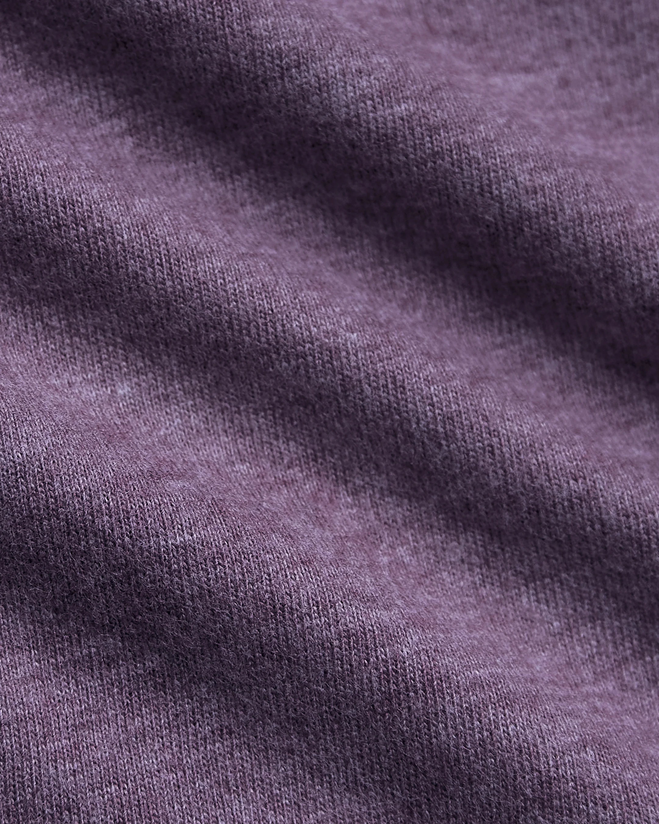 Dark Heather Plum Classic Crew Neck - Image 8