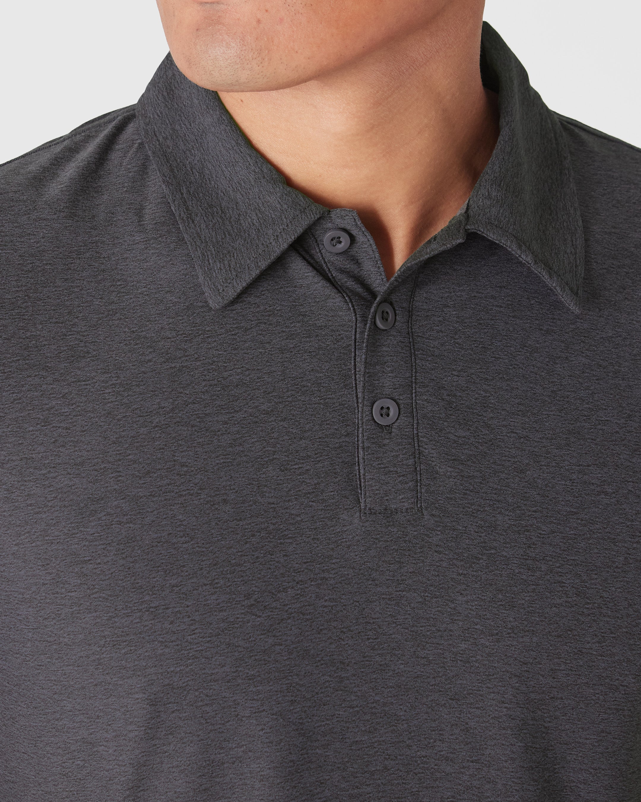 Dark Heather Tempest Active Polo 2.0 - Image 6