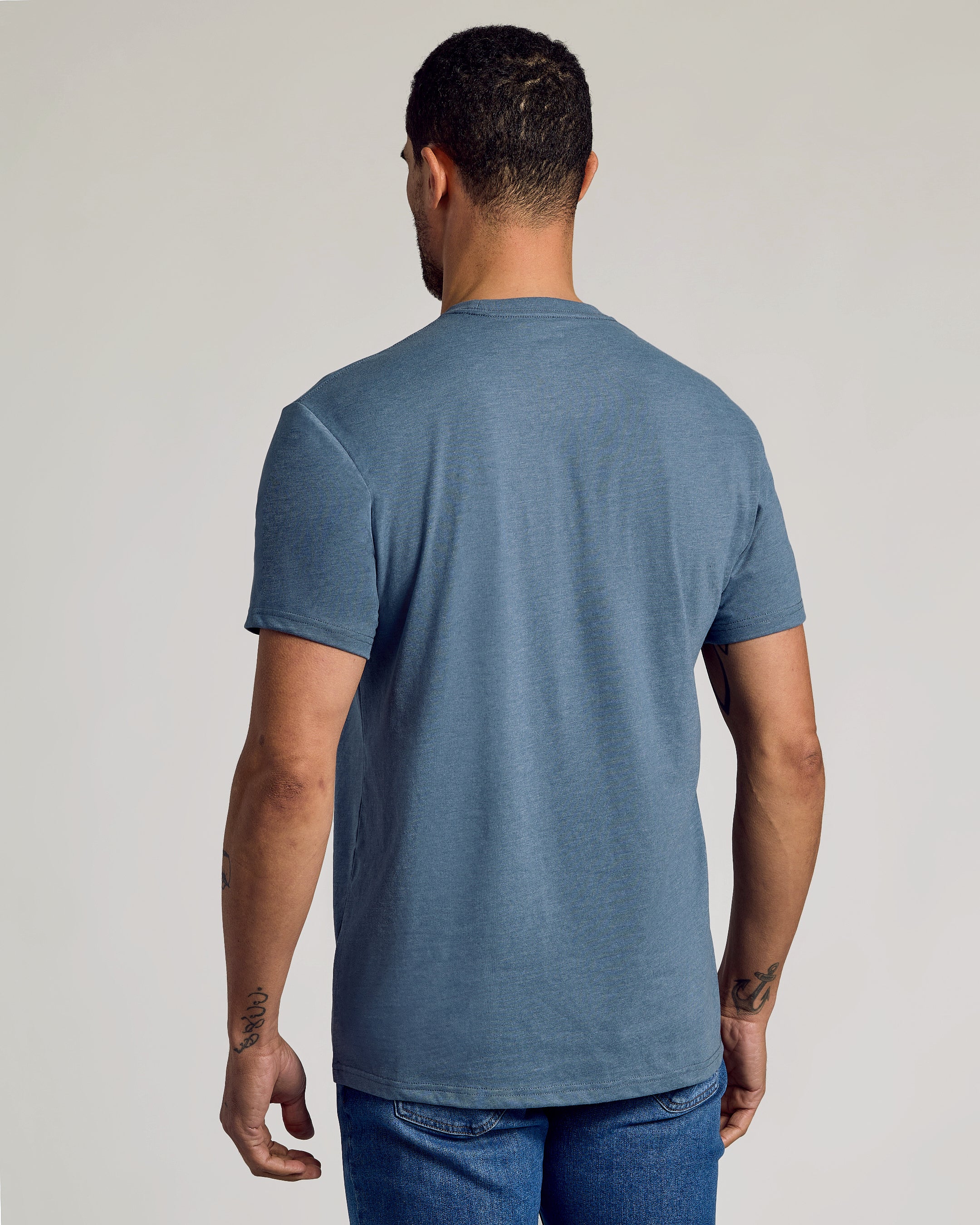 Dark Heather Tempest Classic Crew Neck - Image 3
