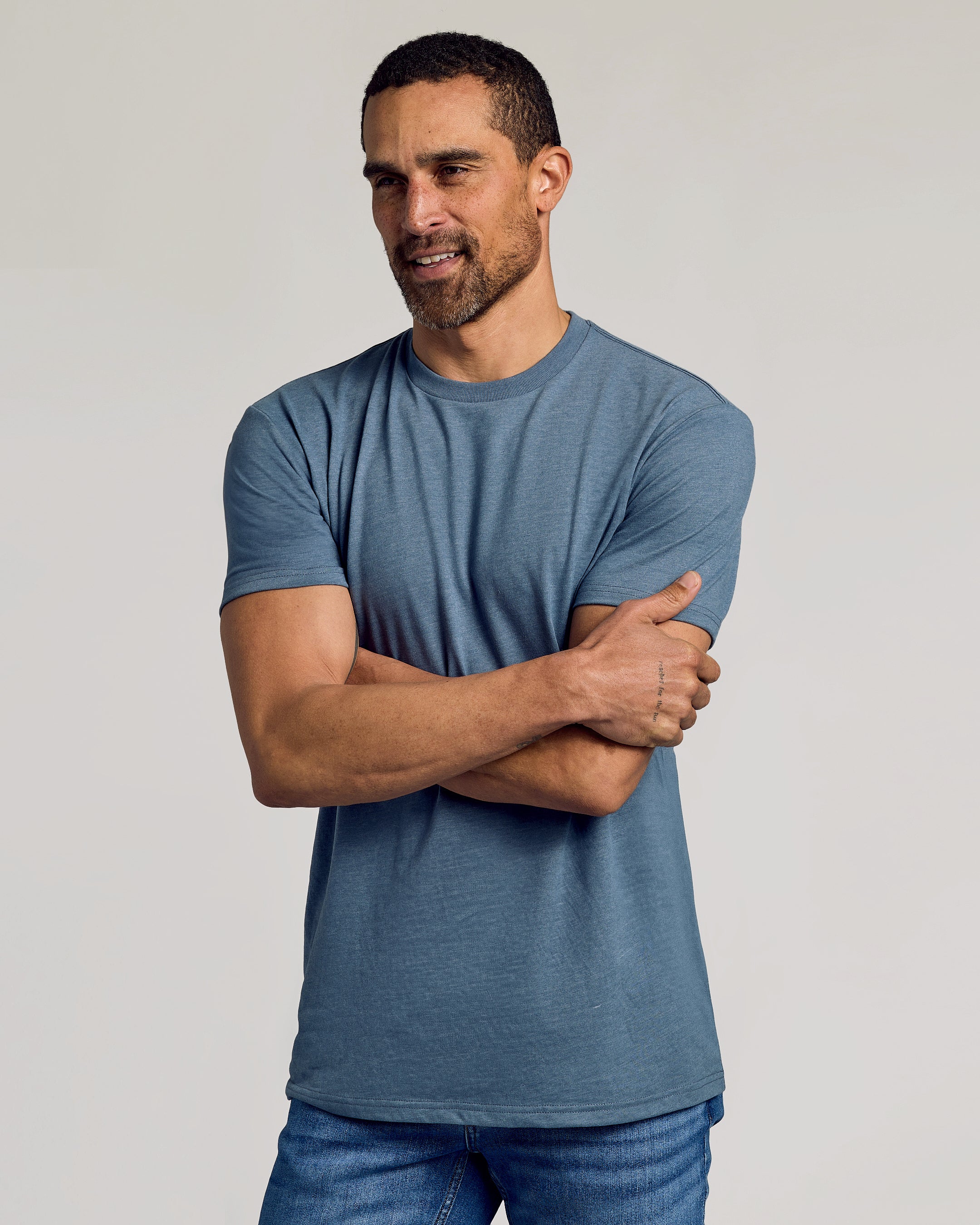 Dark Heather Tempest Classic Crew Neck - Image 7