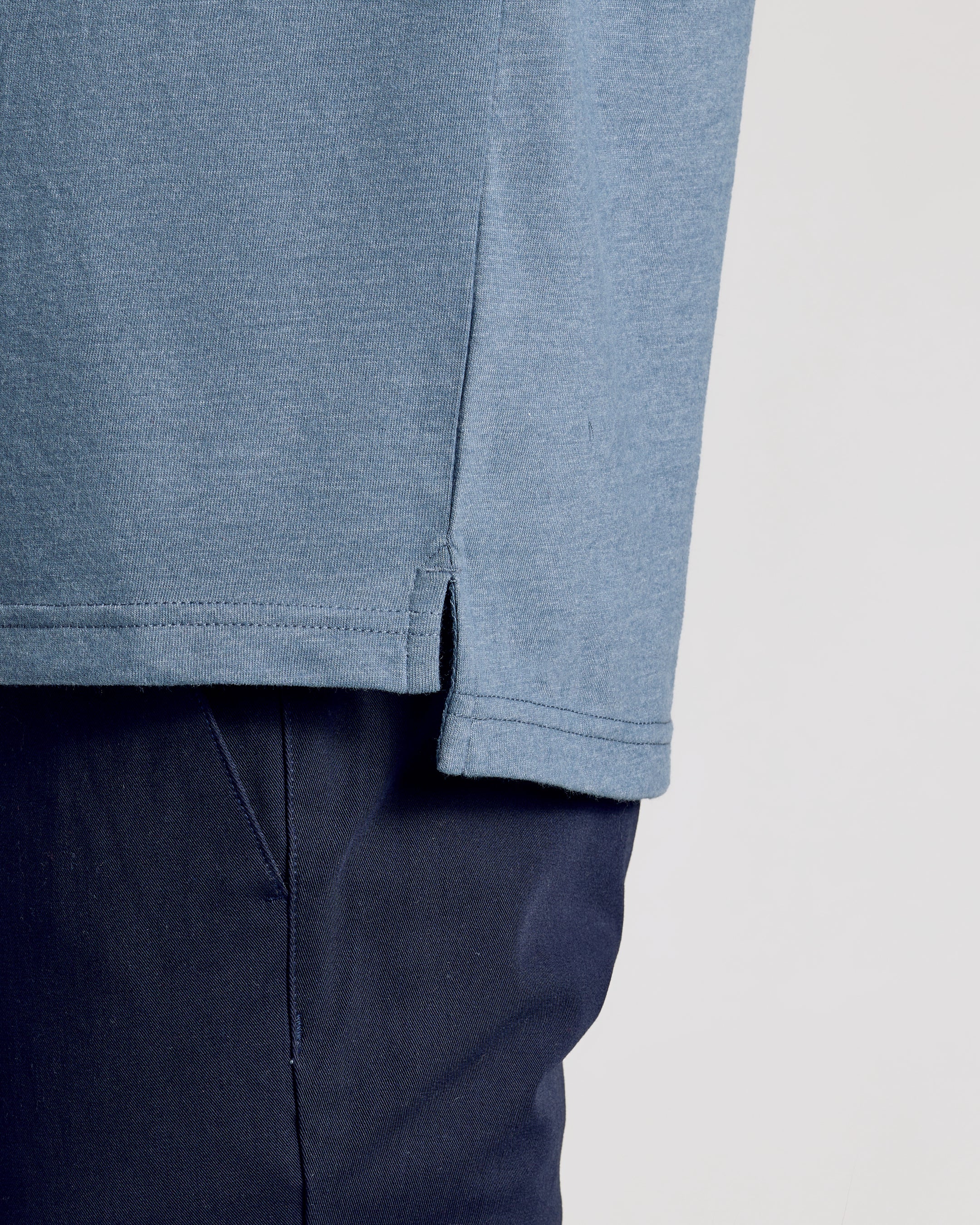 Dark Heather Tempest Short Sleeve Polo - Image 8