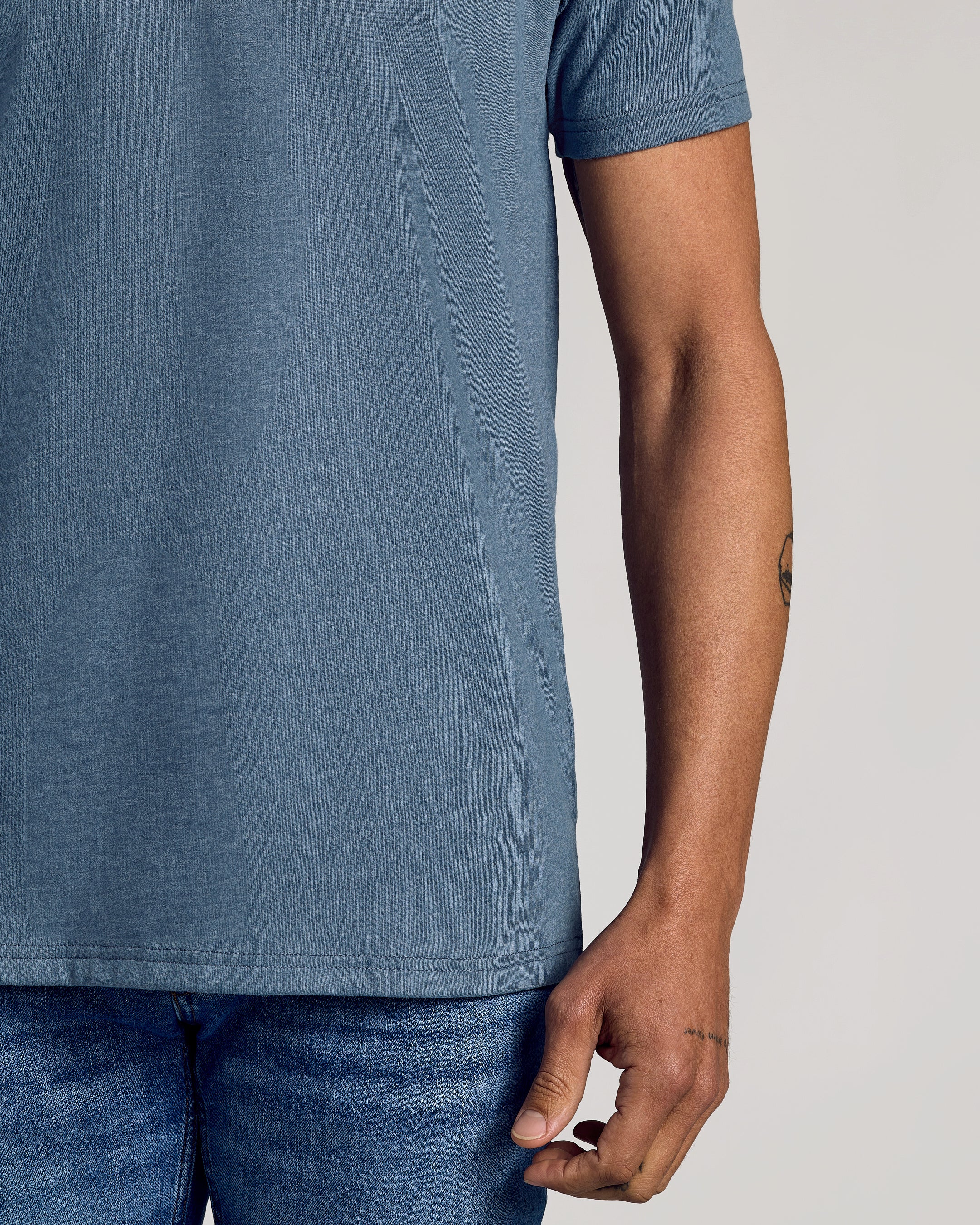 Dark Heather Tempest Classic V-Neck - Image 6