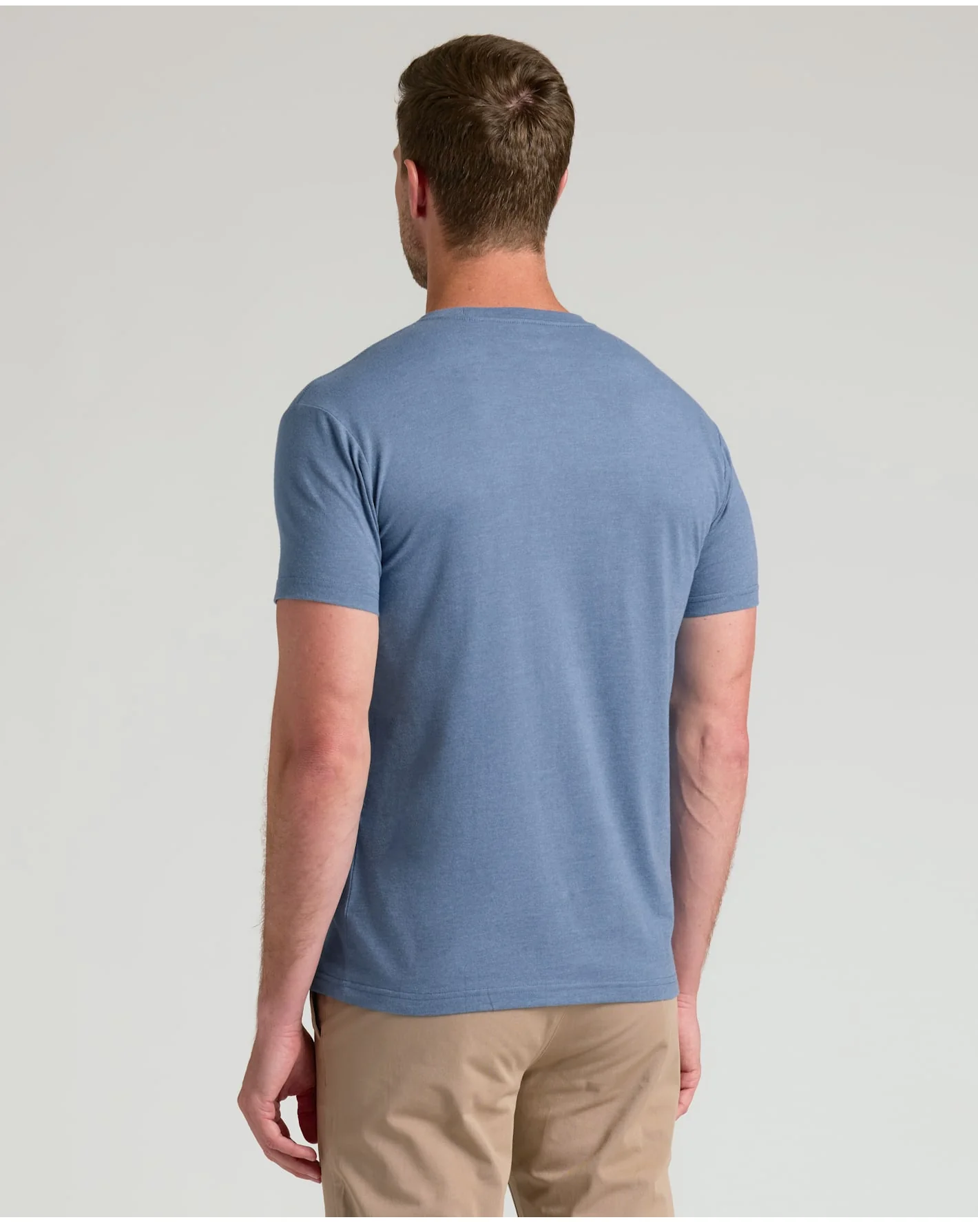 Dark Heather Vintage Navy Classic Crew Neck - Image 3
