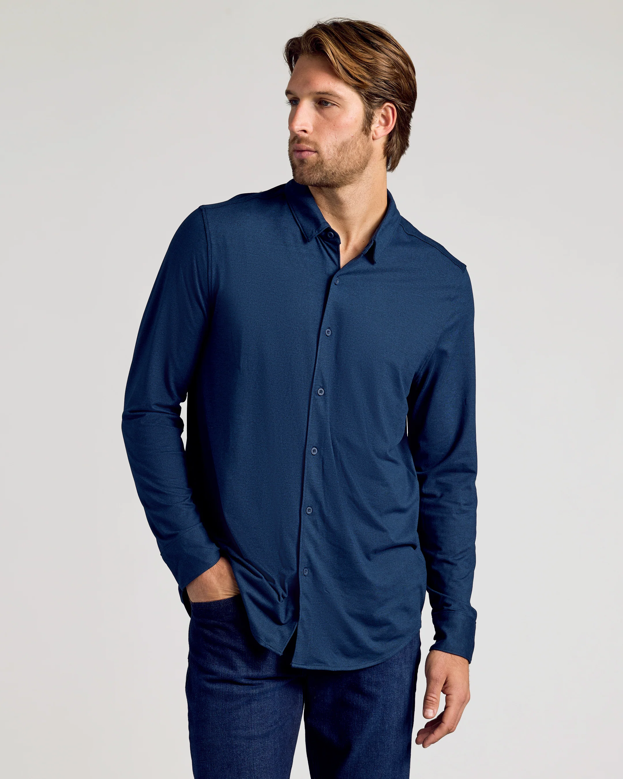 Long Sleeve Do-It-All Comfort Shirt 2-Pack - Image 2
