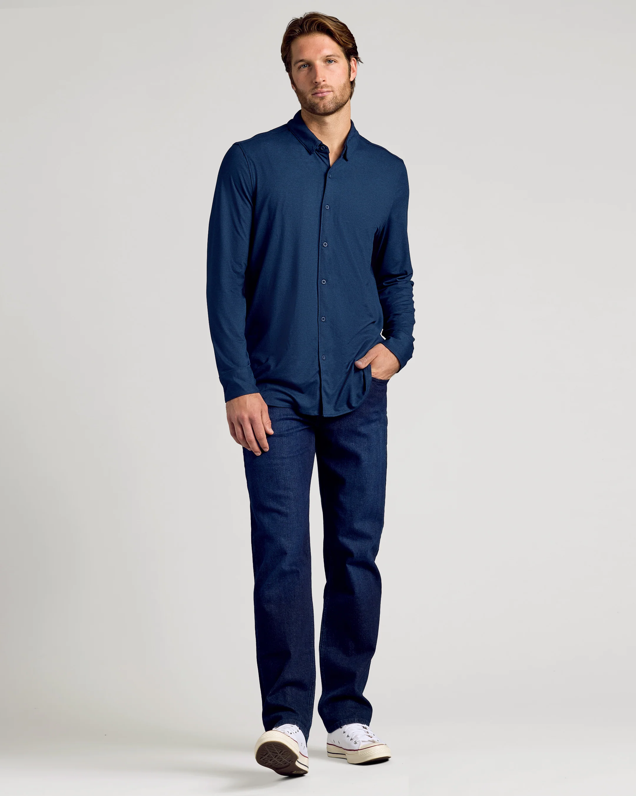 Long Sleeve Do-It-All Comfort Shirt 2-Pack - Image 3