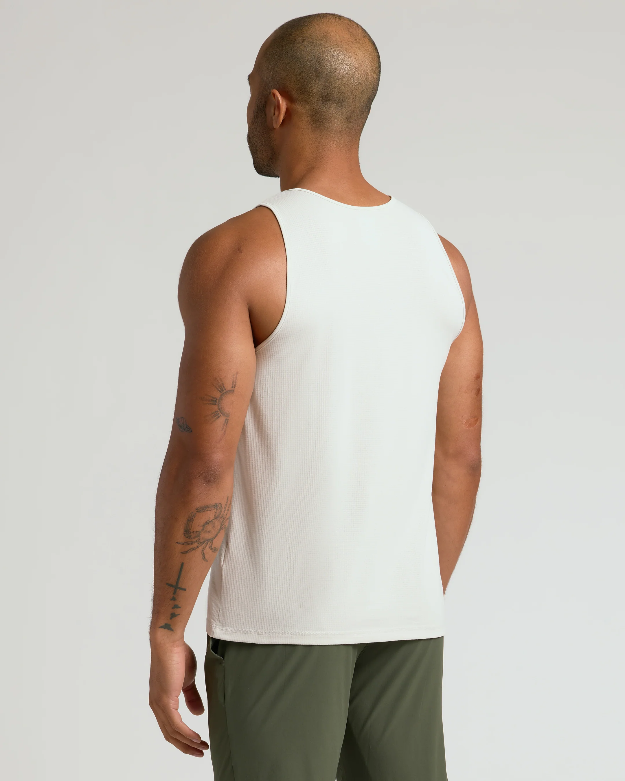 Dove Sleeveless Active Mesh Tank - Image 3