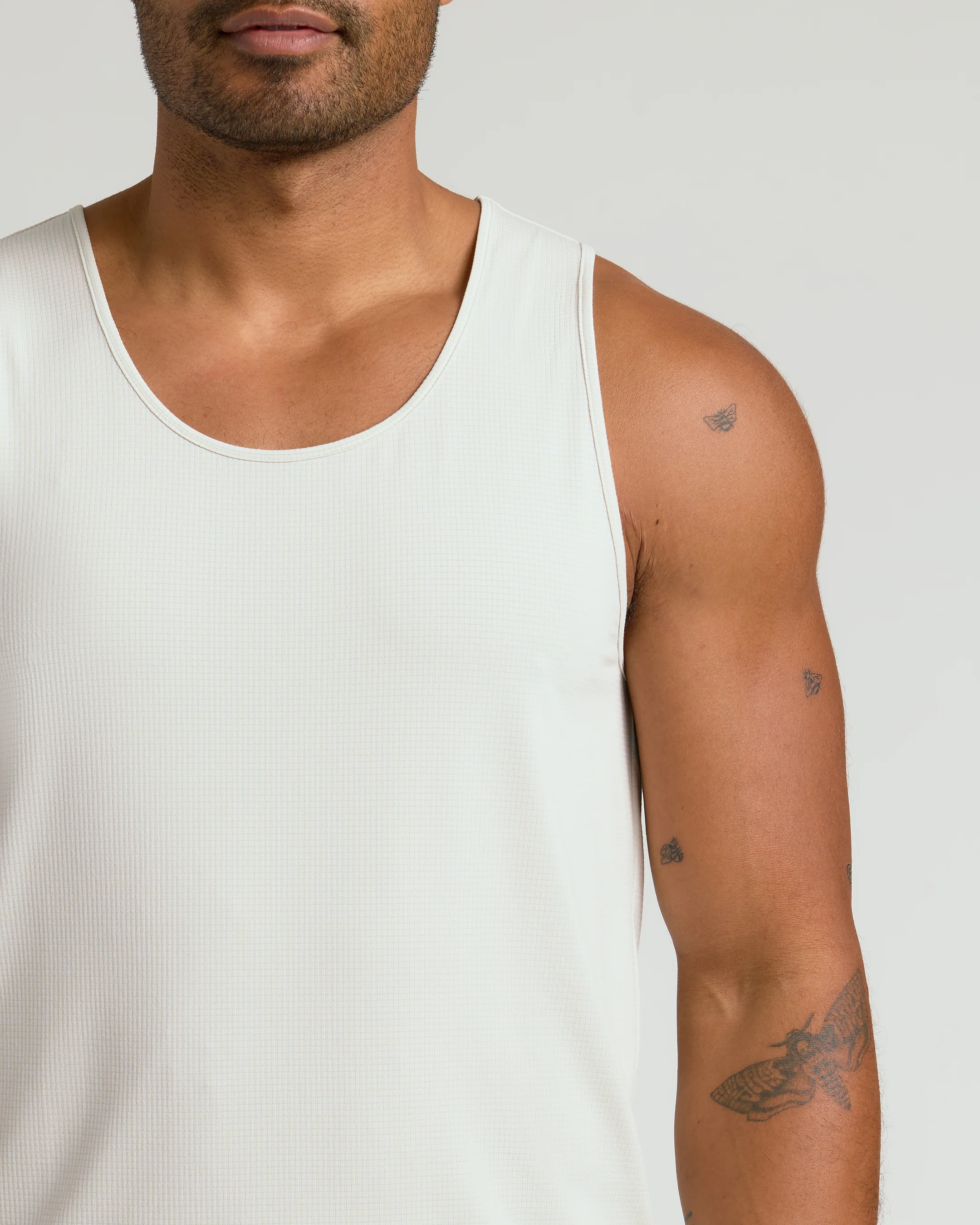 Dove Sleeveless Active Mesh Tank - Image 6