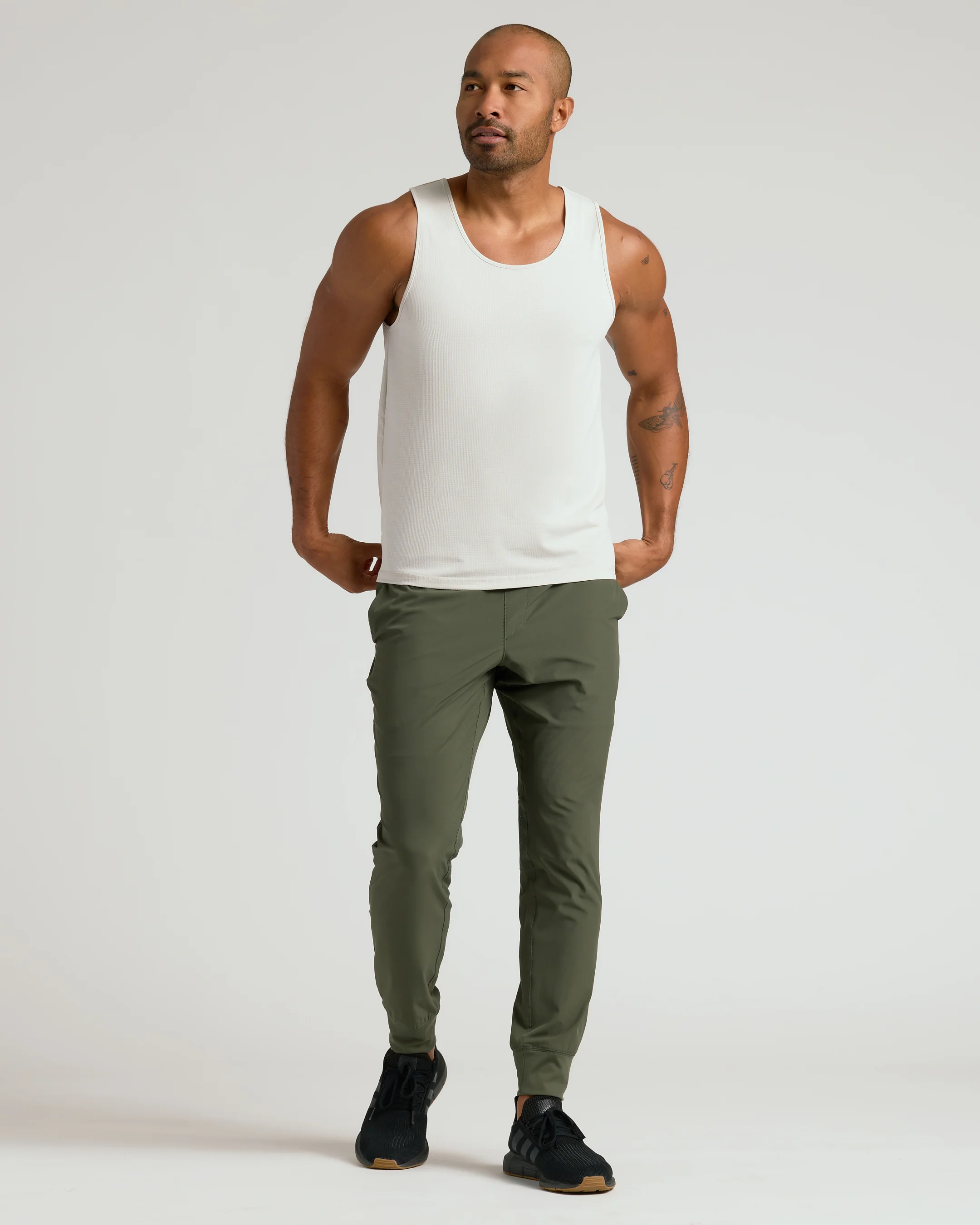 Dove Sleeveless Active Mesh Tank - Image 8