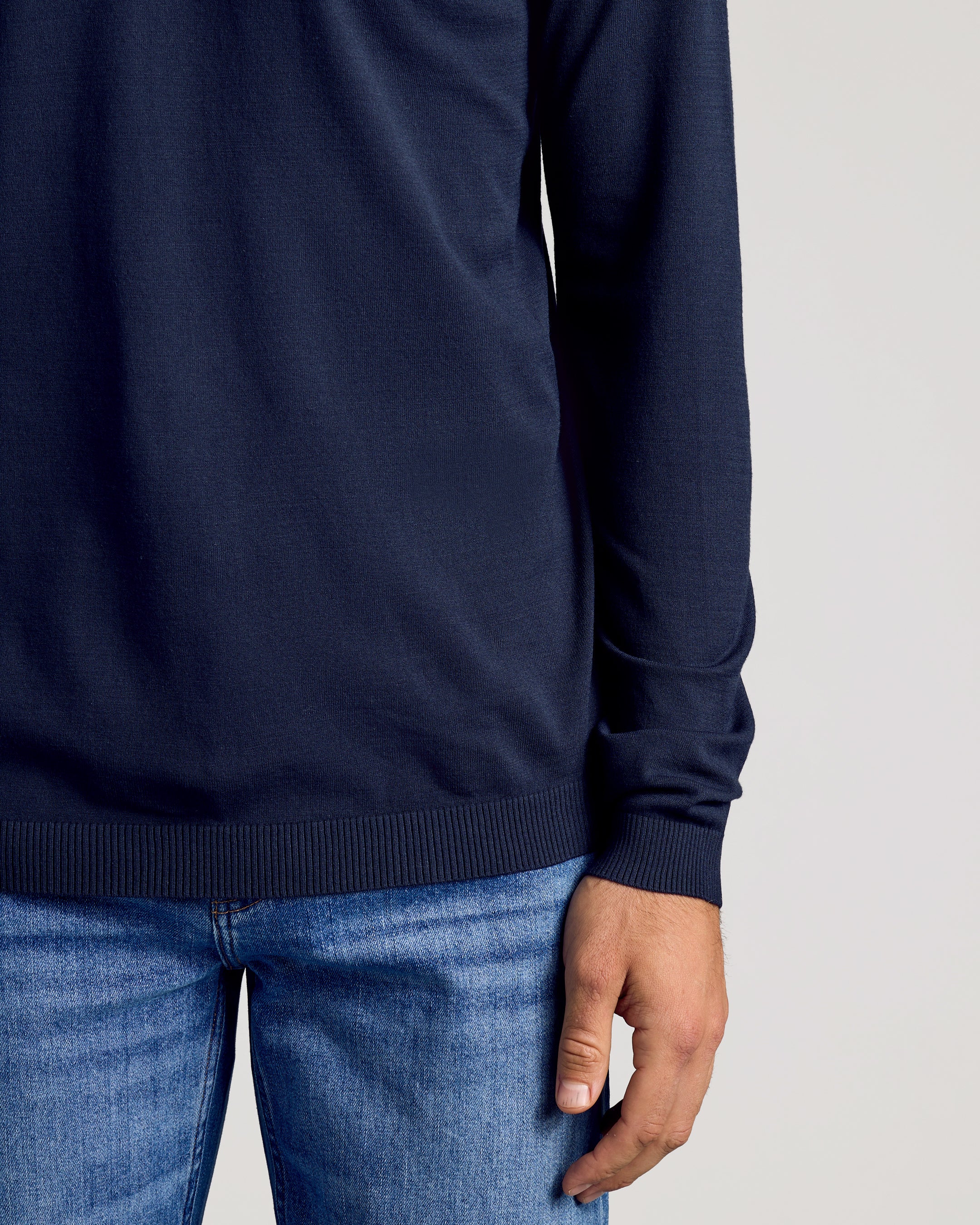 Black & Navy Crew Neck Sweater 2-Pack - Image 7