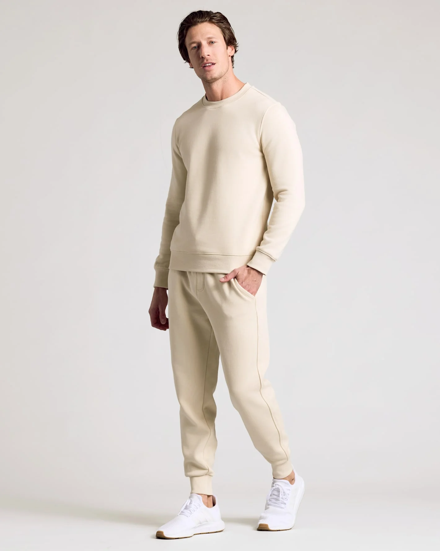 Dune Fleece French Terry Pullover Crew Neck - Image 4