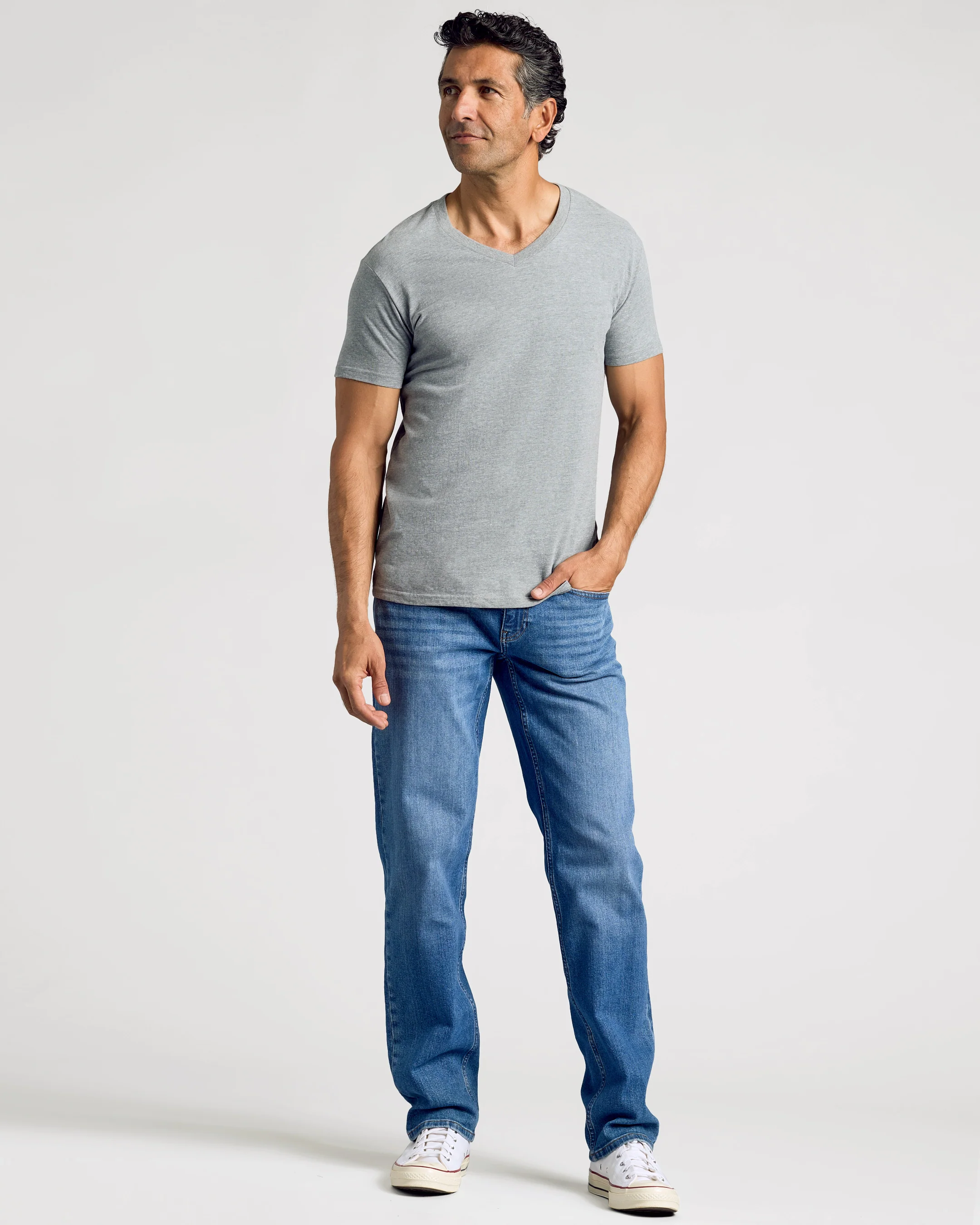 Essential V-Neck Tee 3-Pack - Image 3