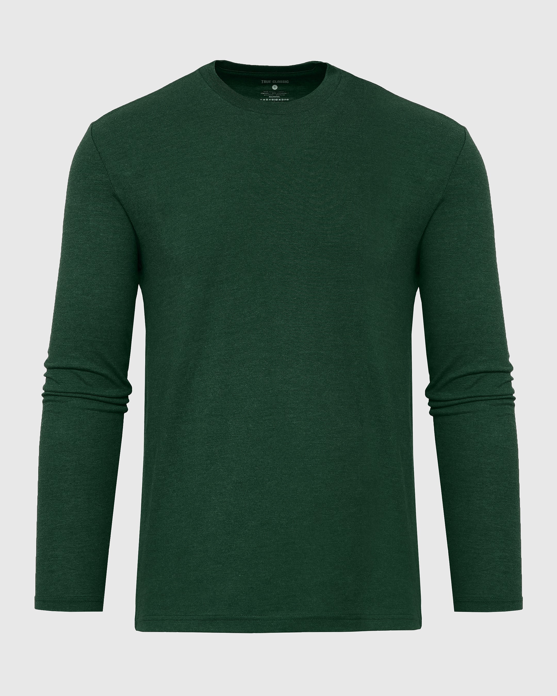 Ever Green Heather Long Sleeve T Shirt - Image 2