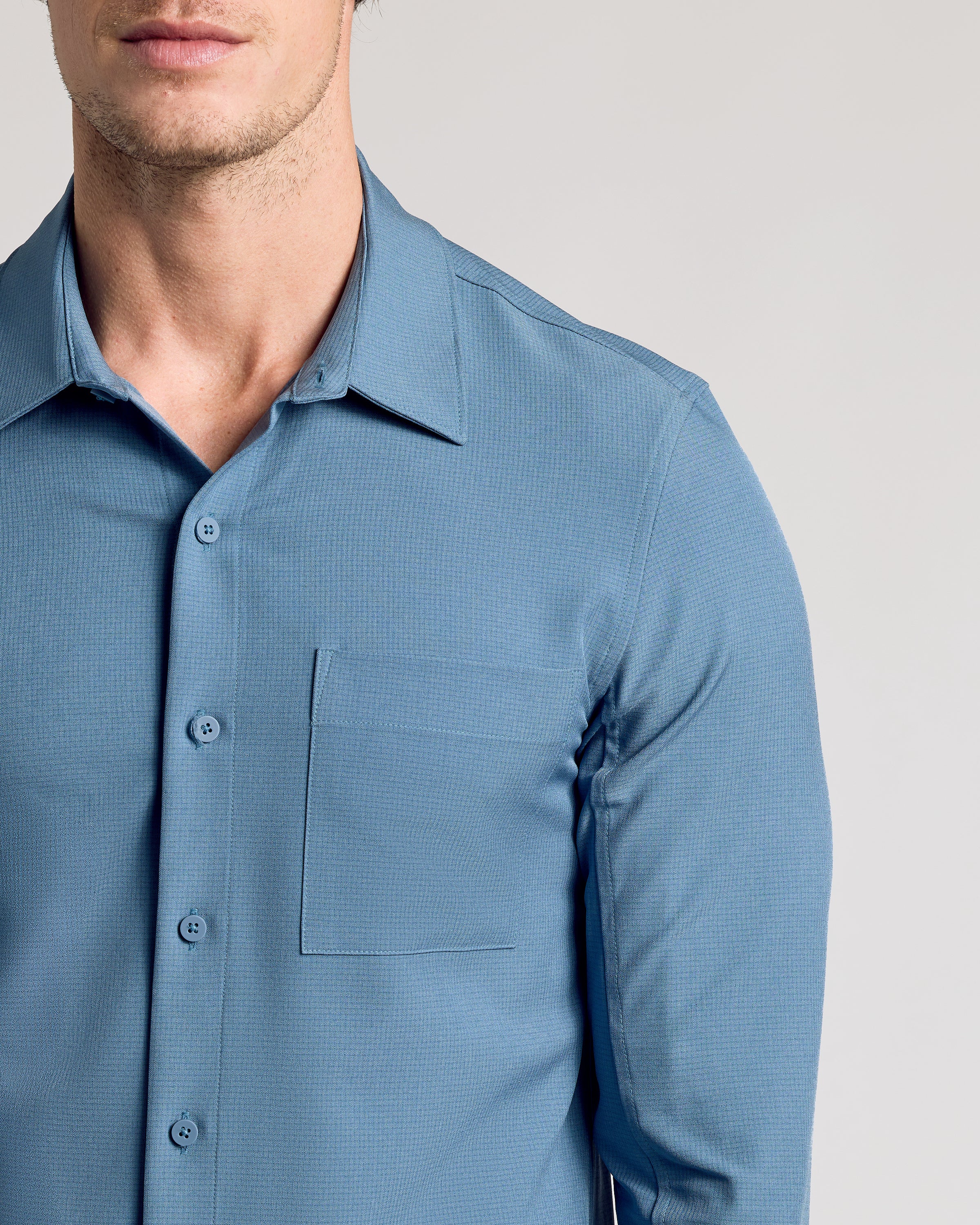 Fiord Long Sleeve Ripstop Commuter Shirt - Image 5