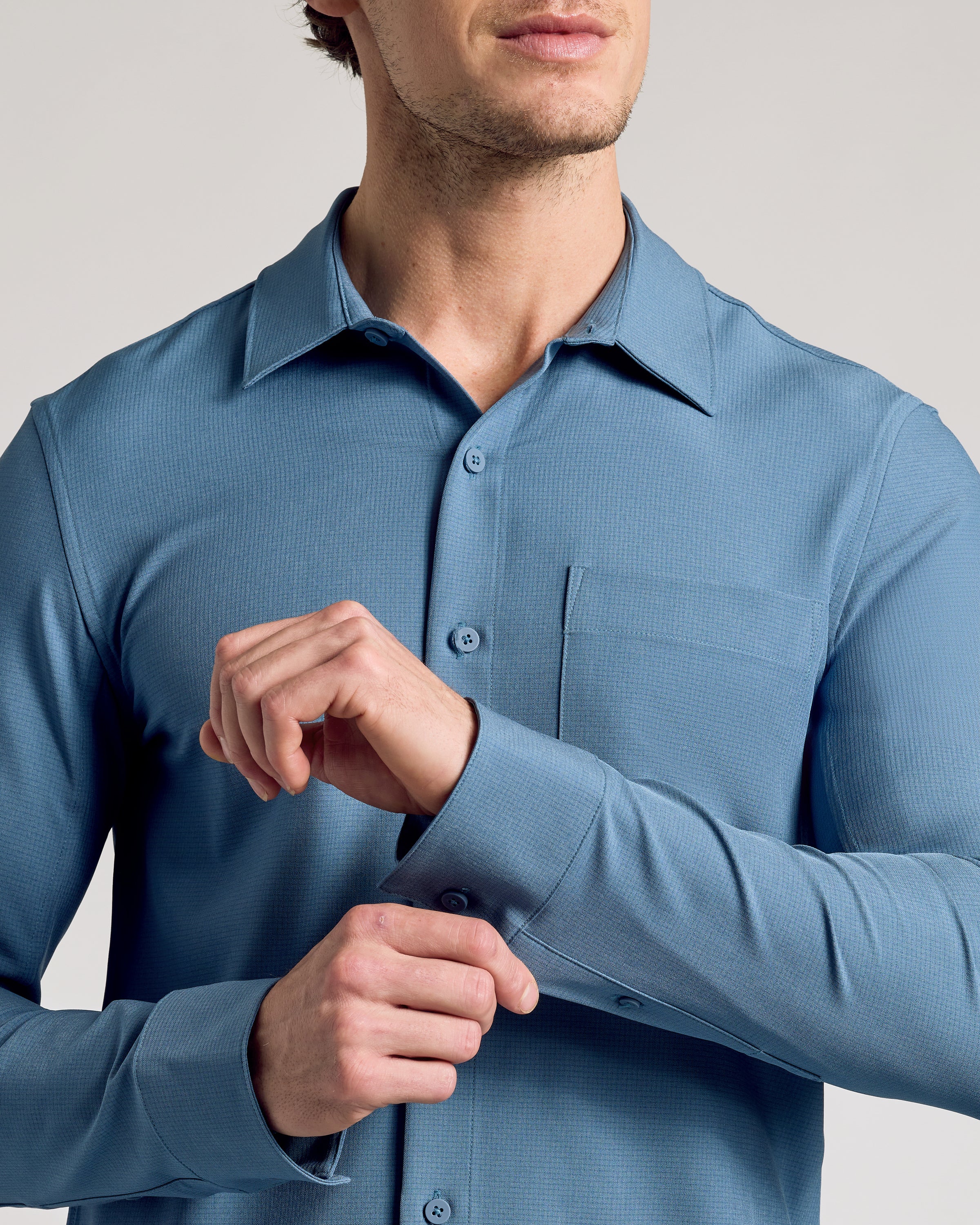 Fiord Long Sleeve Ripstop Commuter Shirt - Image 6
