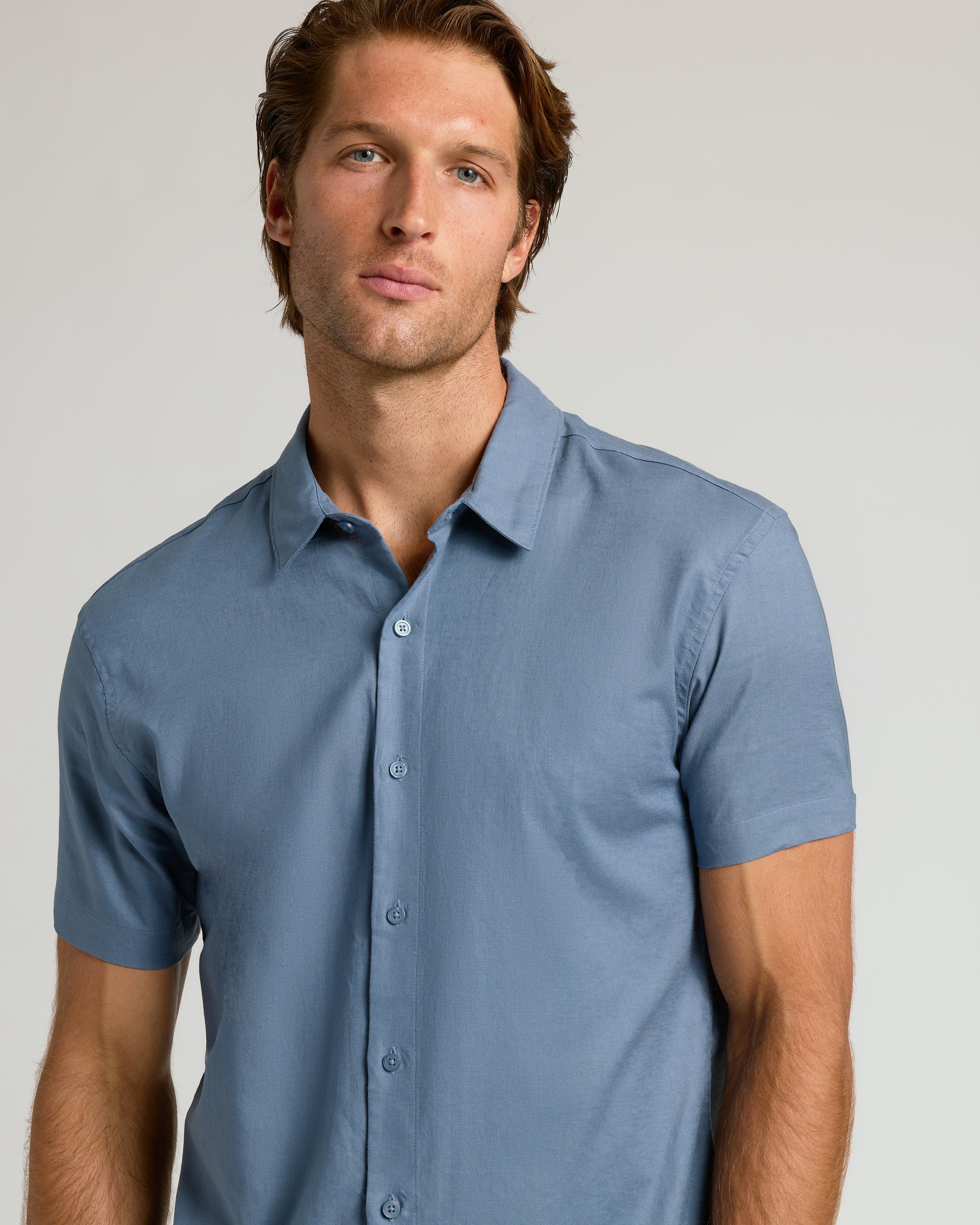 Fiord Short Sleeve Linen Shirt - Image 4