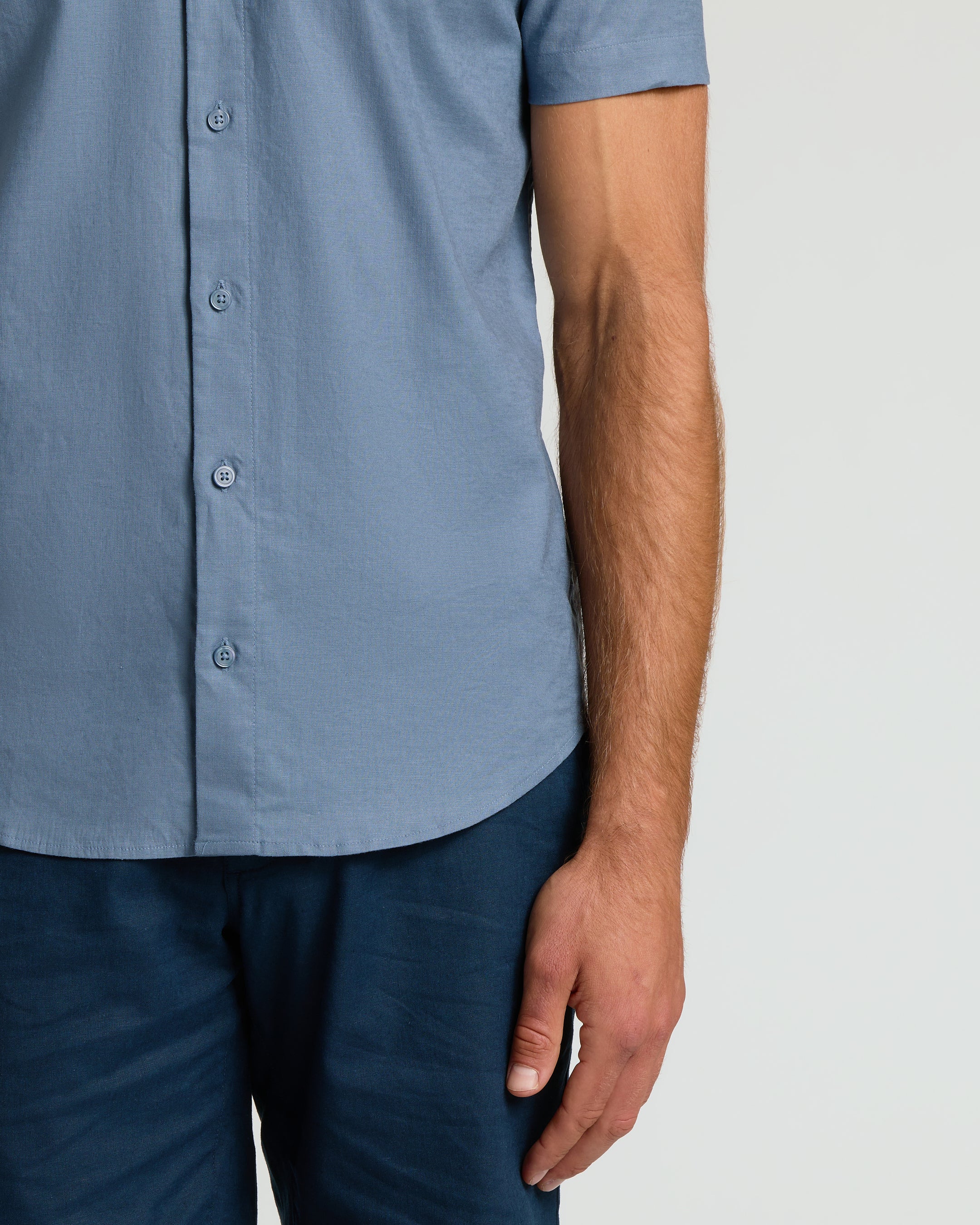 Fiord Short Sleeve Linen Shirt - Image 6