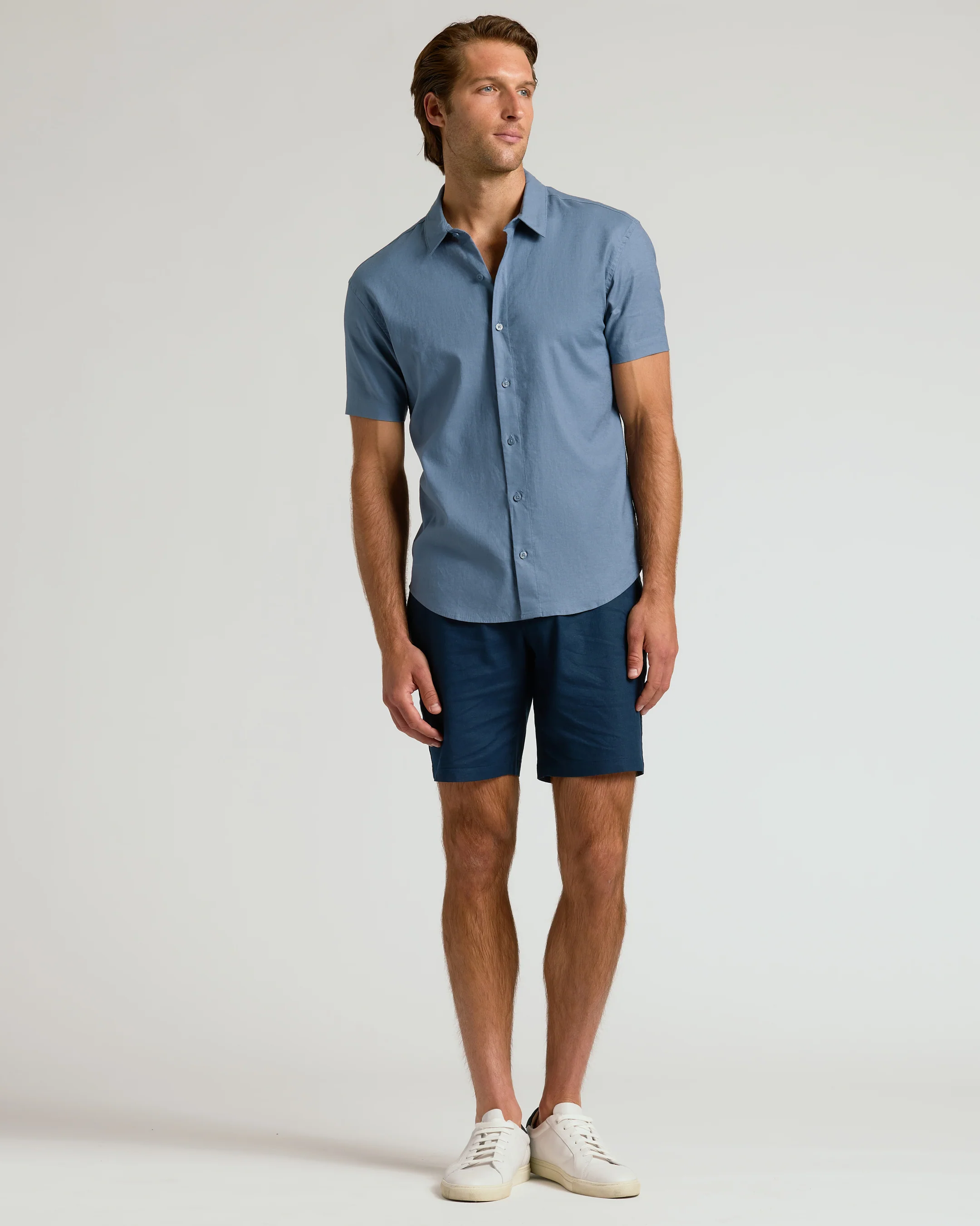Fiord Short Sleeve Linen Shirt - Image 7