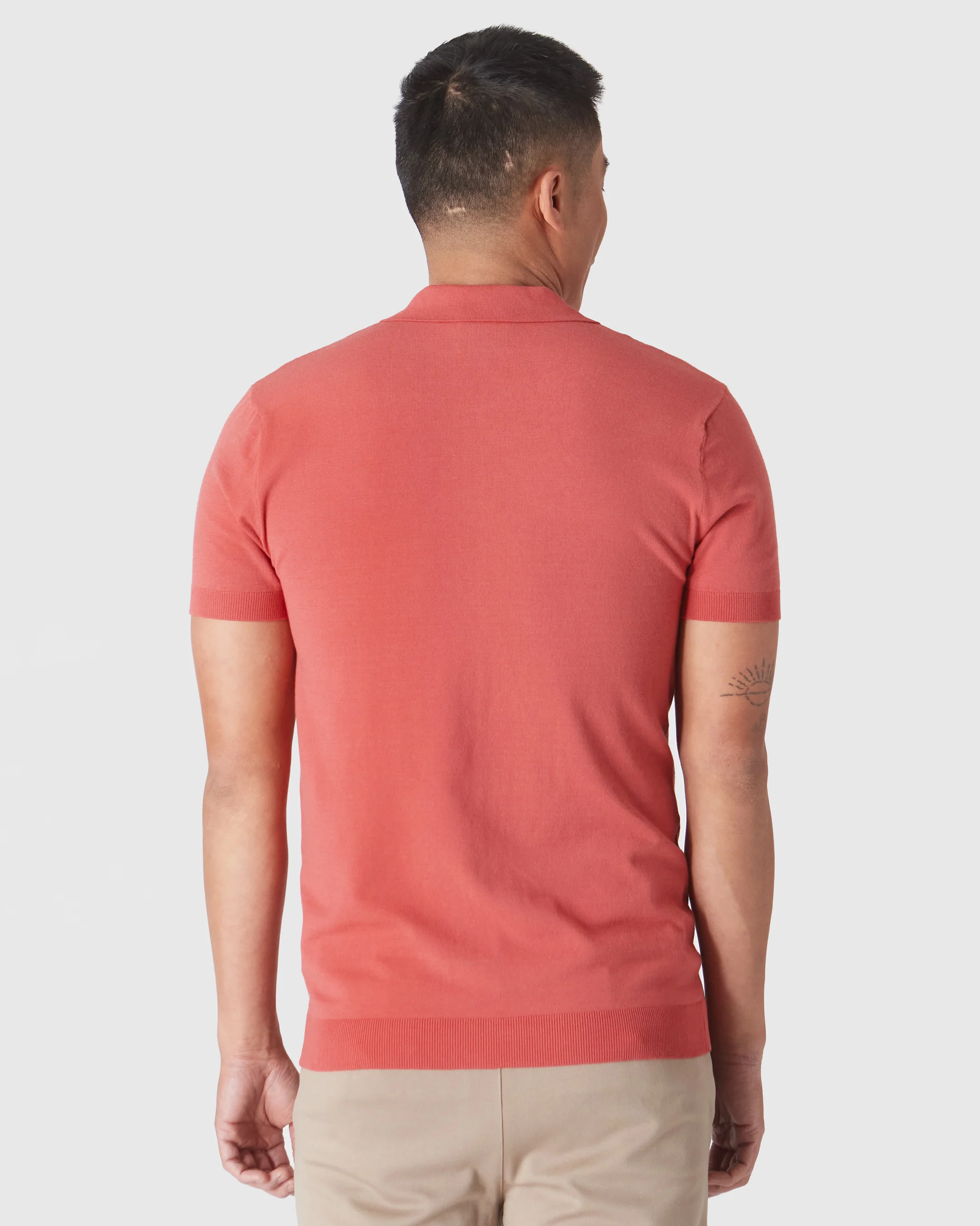 Garnet Short Sleeve Sweater Polo - Image 3