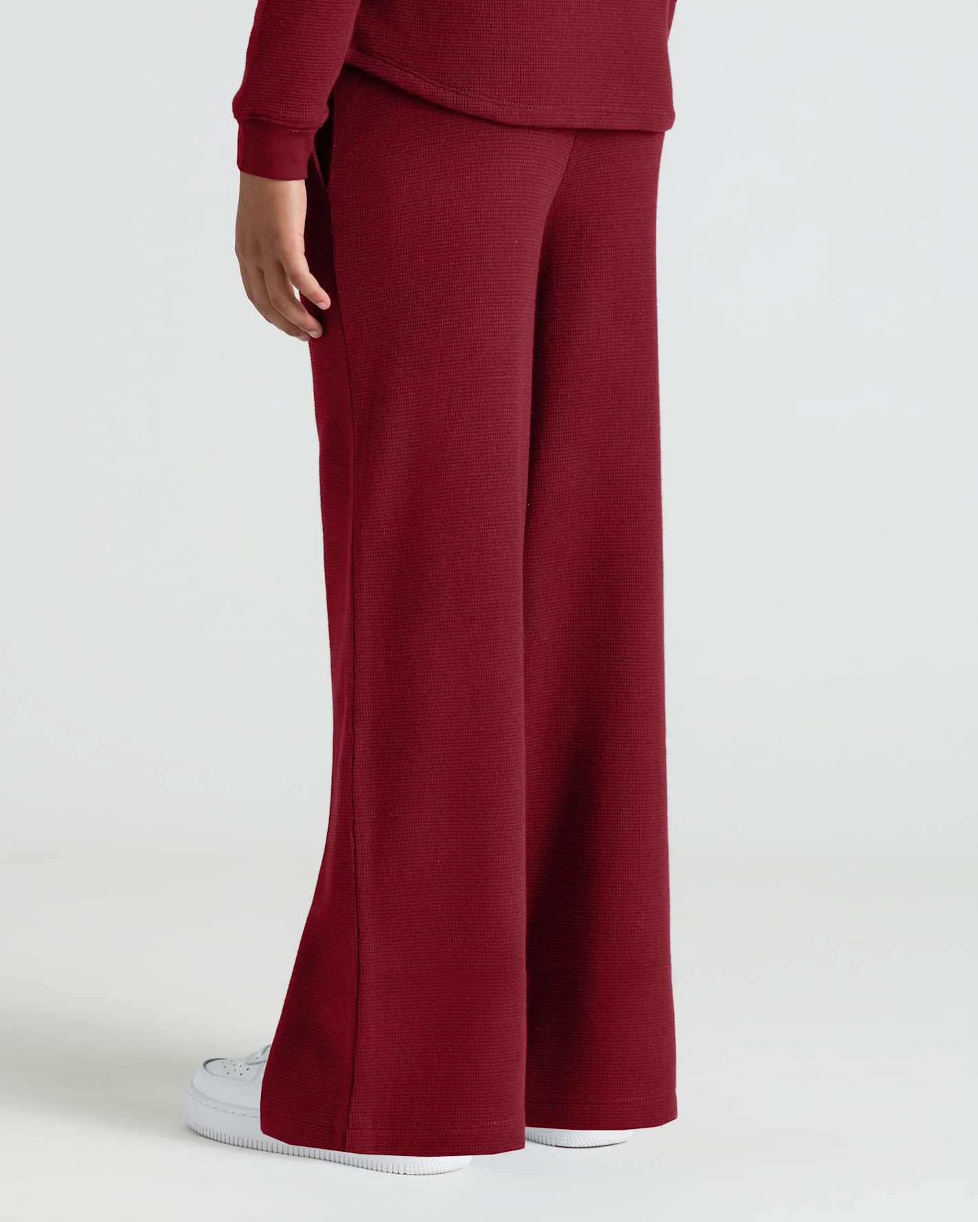Girls Waffle Wide Leg Pants 3-Pack - Image 4