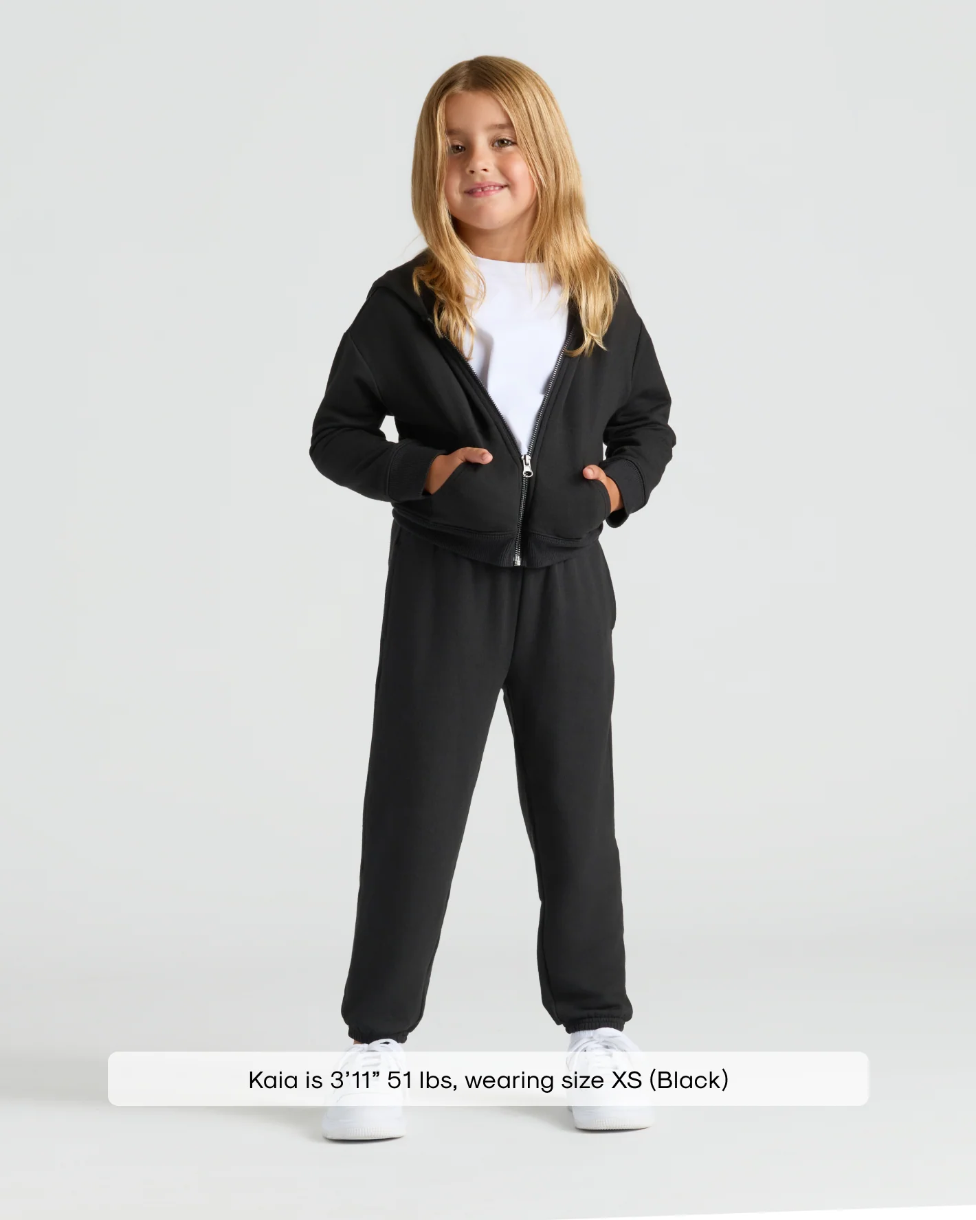Girls Black Relaxed Joggers - Image 3