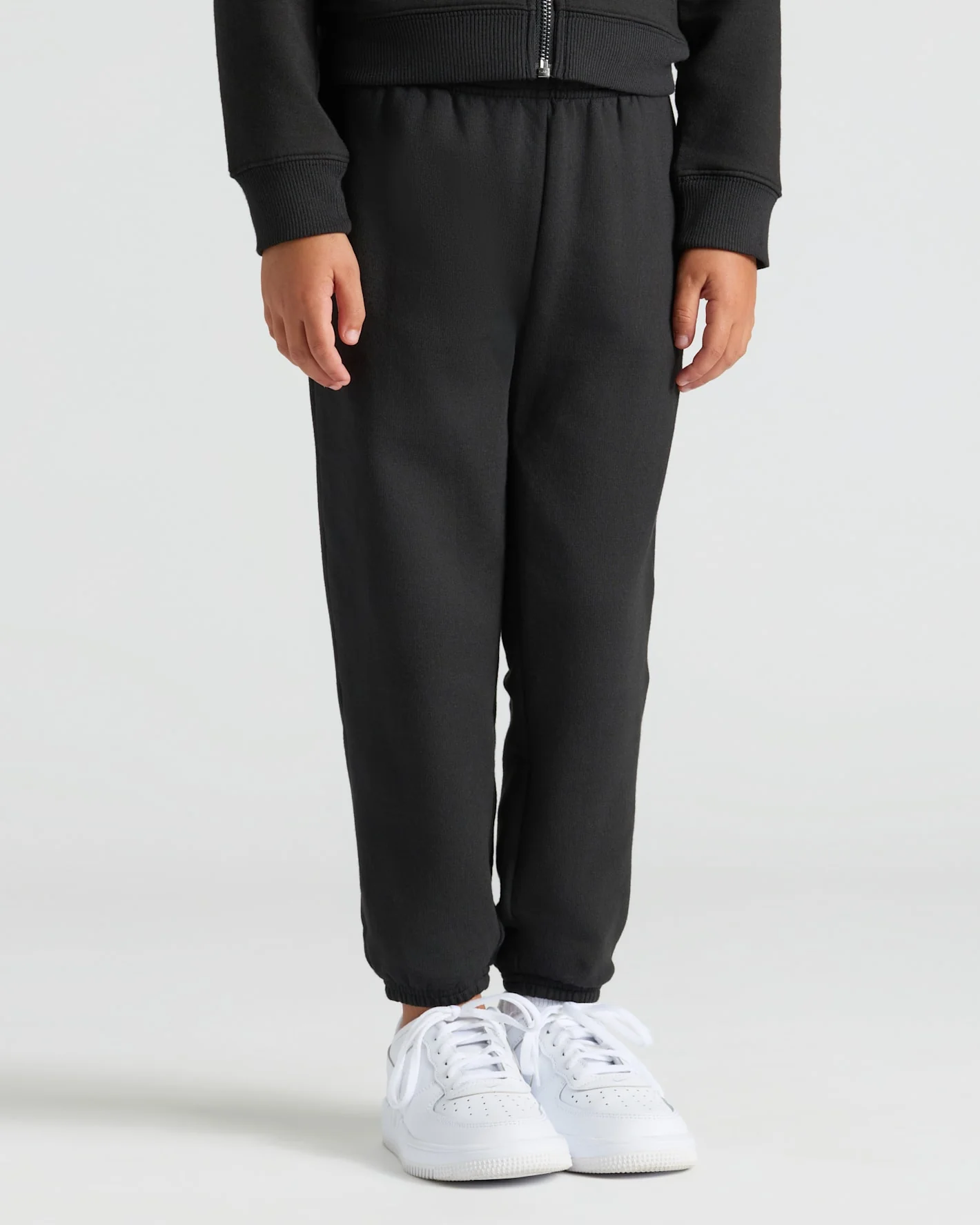 Girls Black Relaxed Joggers - Image 5