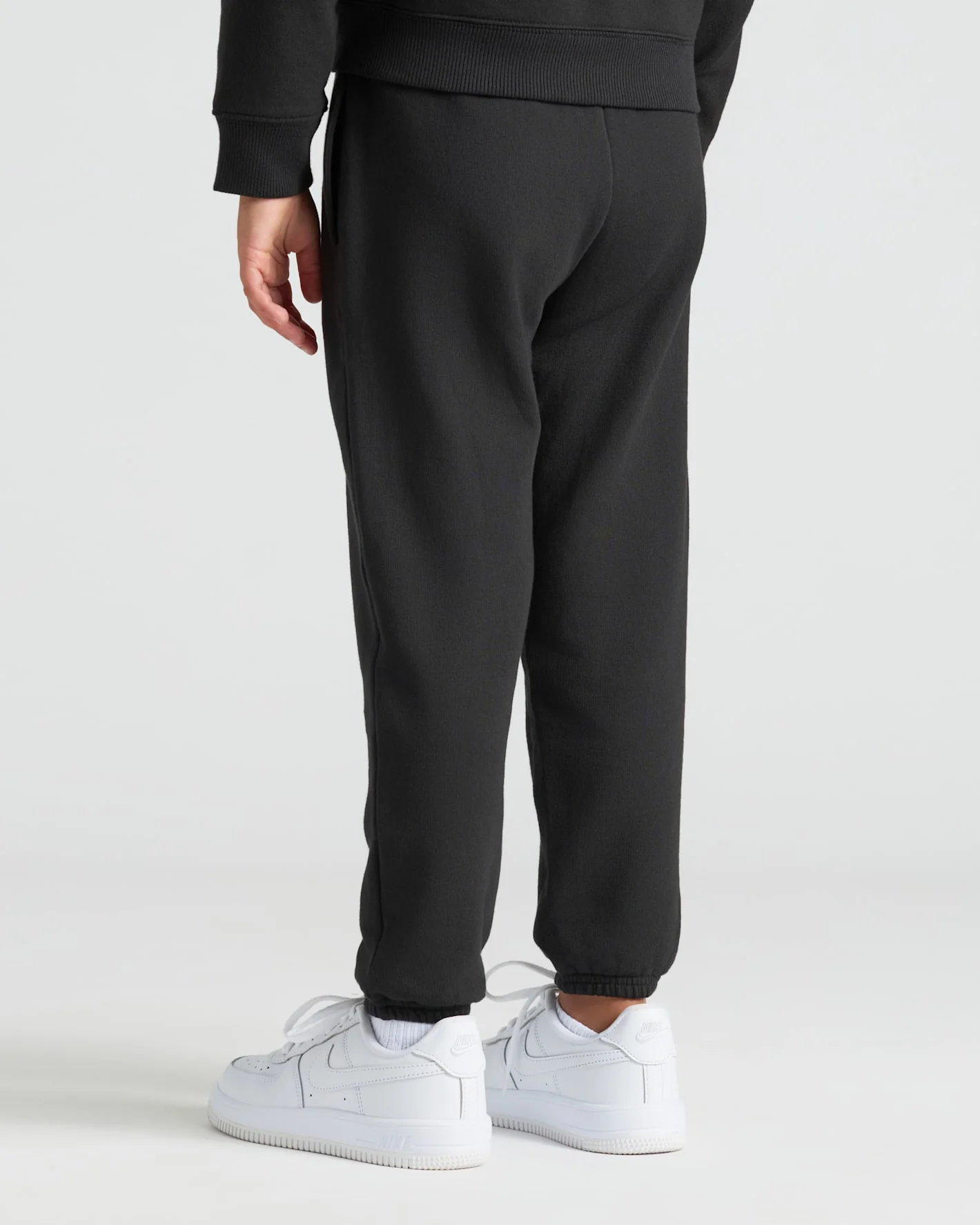 Girls Black Relaxed Joggers - Image 4