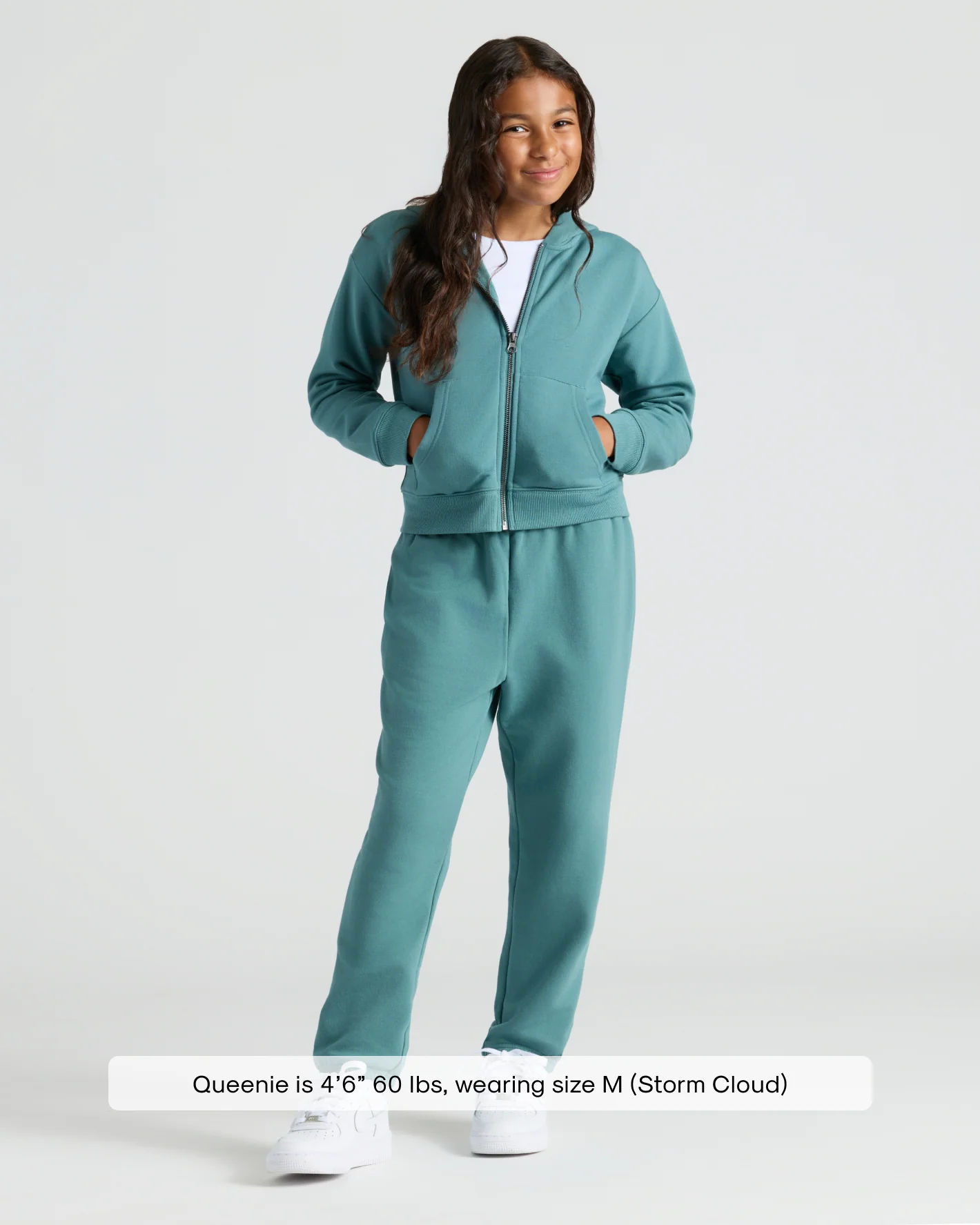 Girls Stormcloud Relaxed Joggers - Image 3