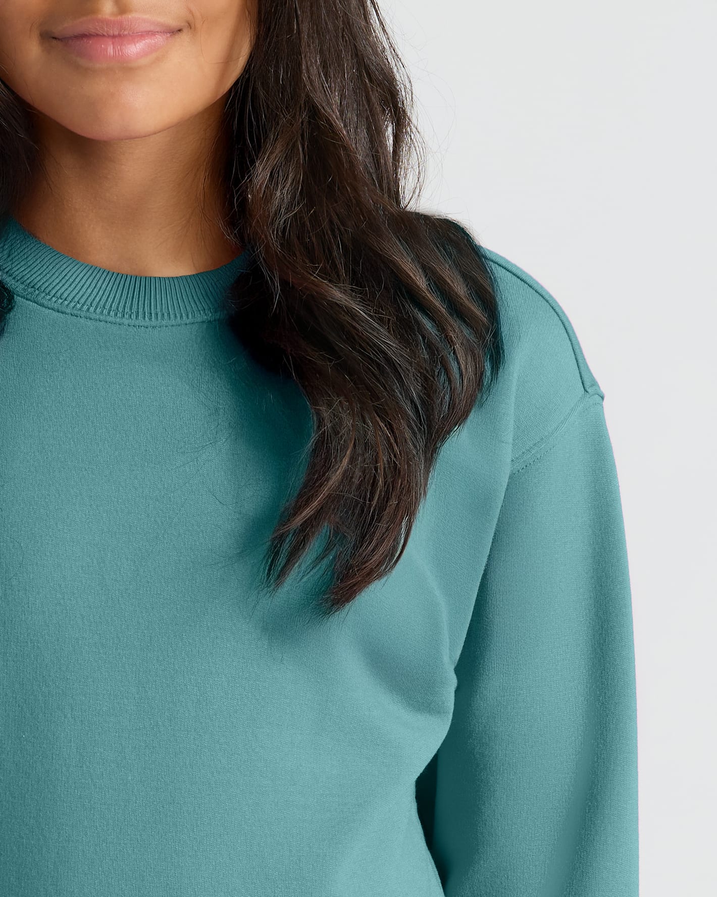 Girls Stormcloud Slouch Pullover Crew - Image 5
