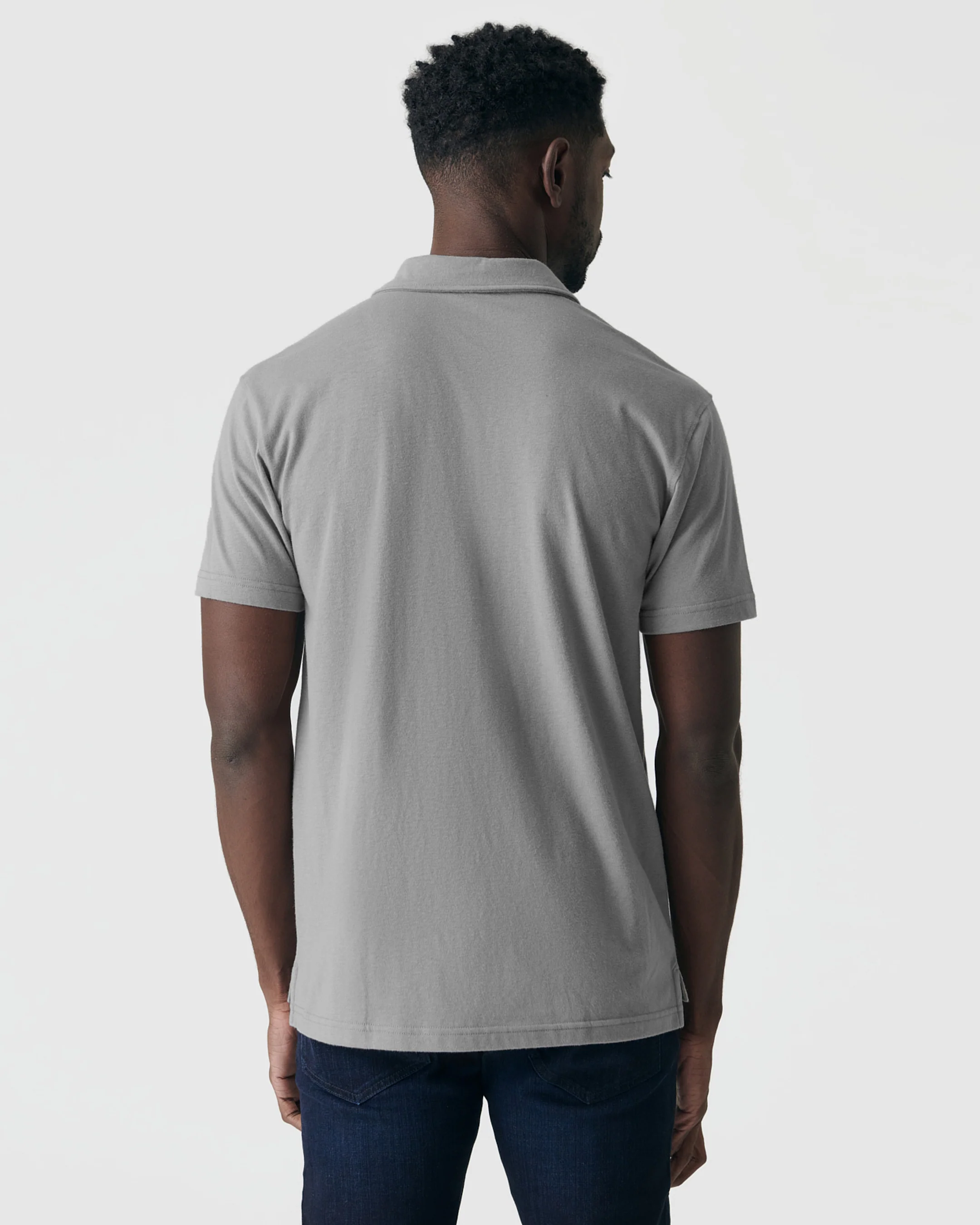Glacier Gray Classic Polo - Image 3
