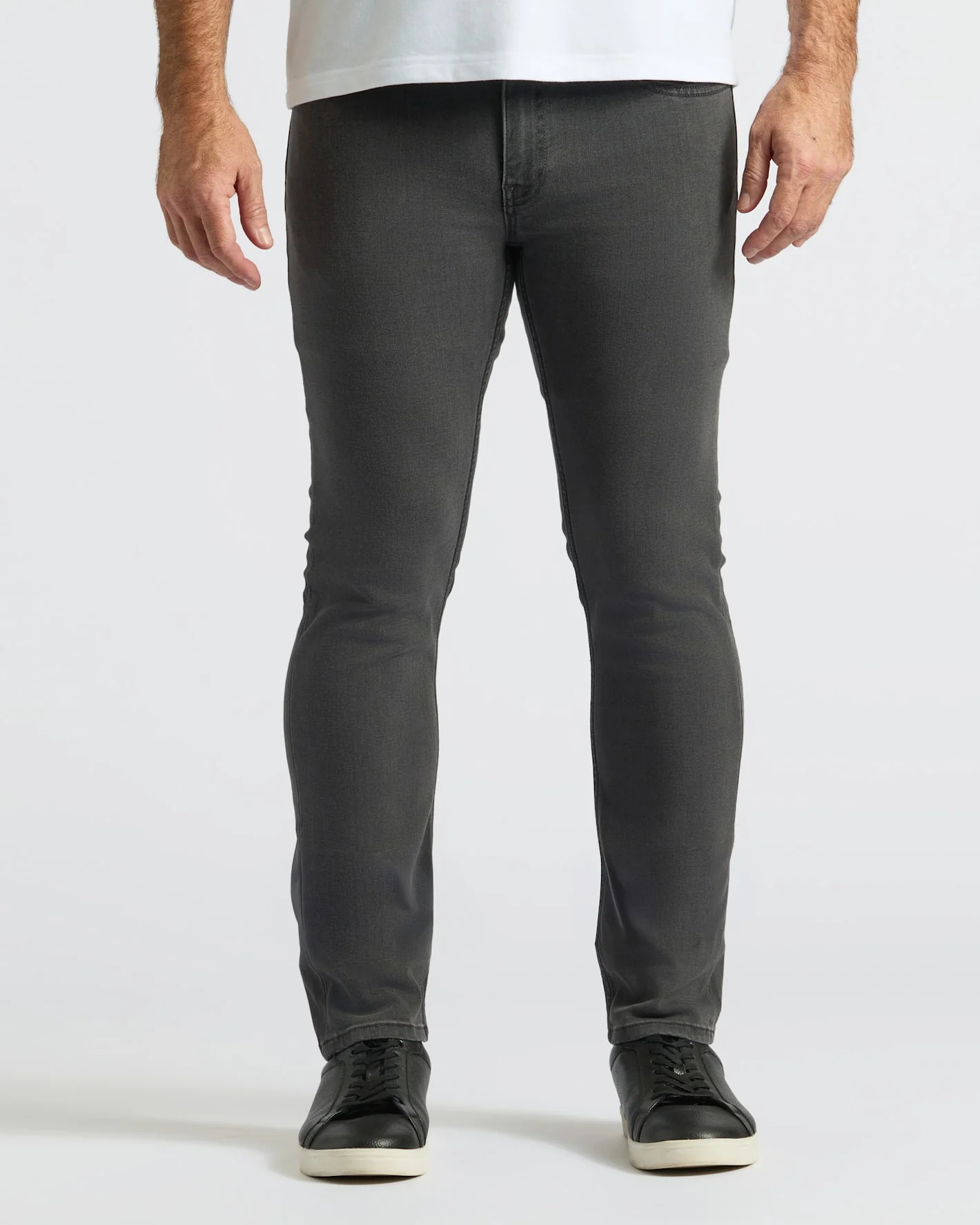 Gray Wash Slim Comfort Stretch Jeans