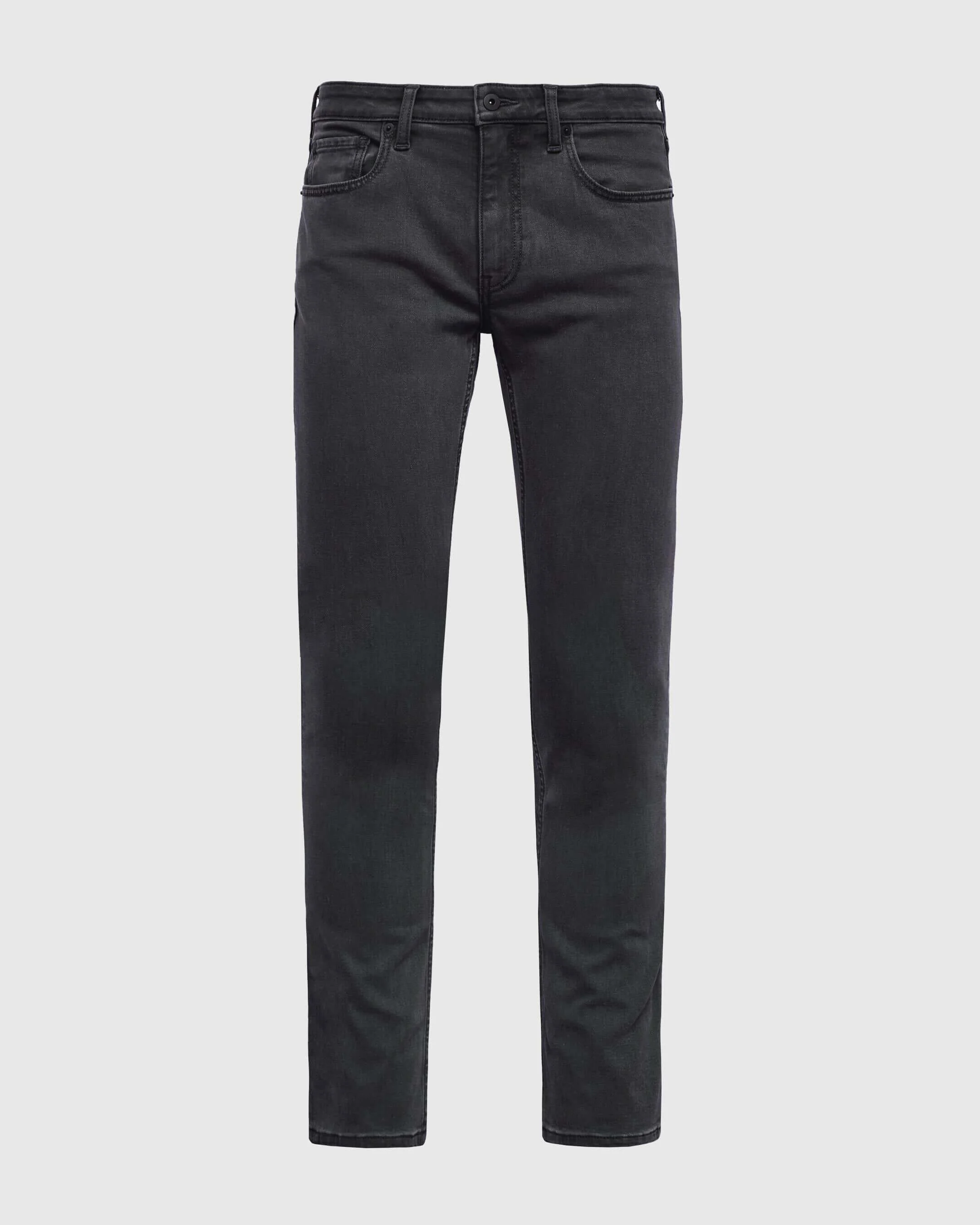 Gray Wash Slim Comfort Stretch Jeans - Image 2