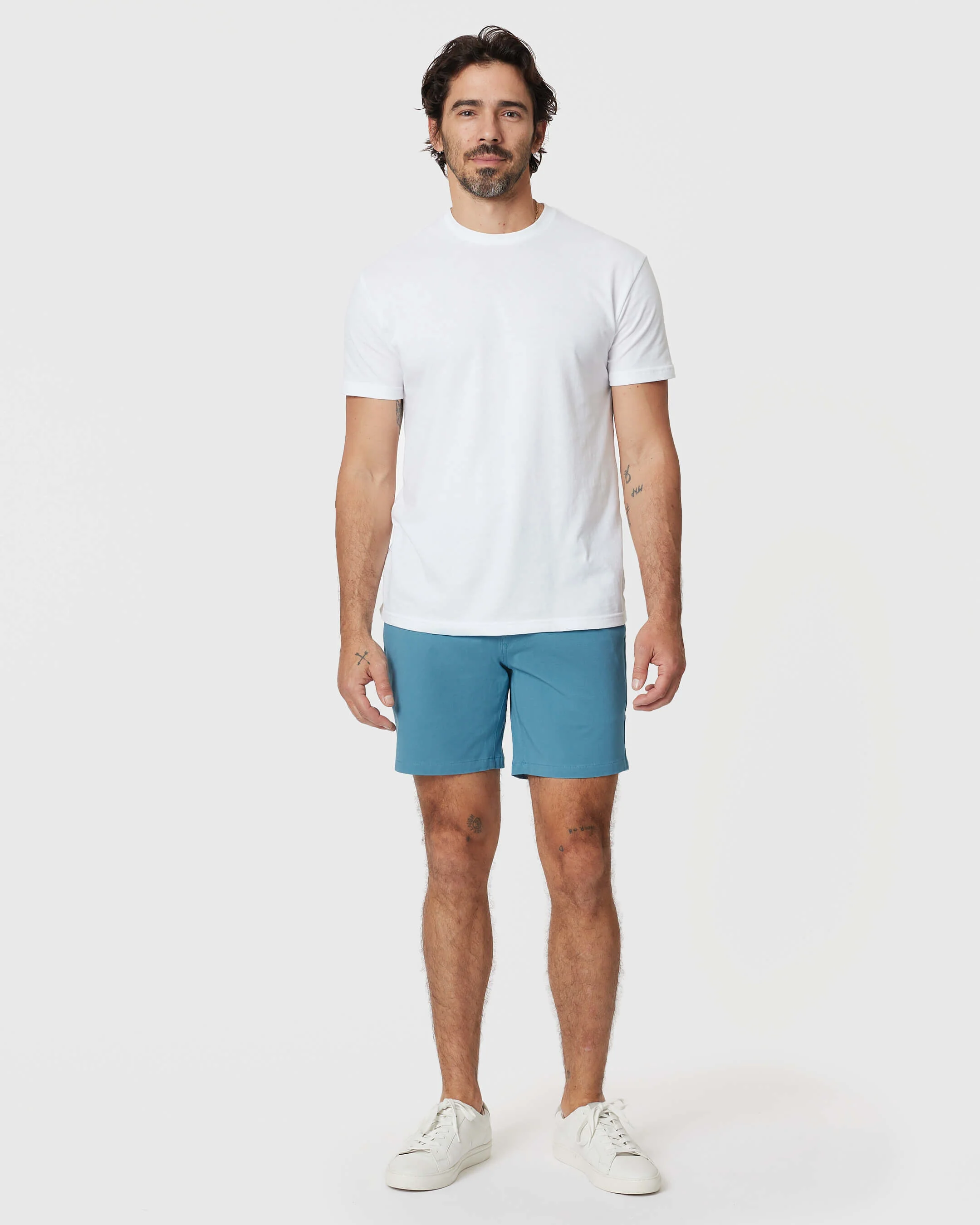 7" Harbor Classic Twill Shorts - Image 4