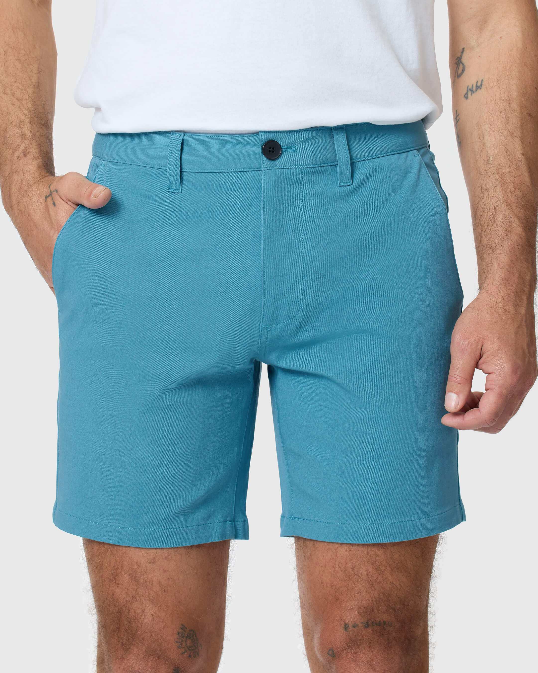 7" Harbor Classic Twill Shorts - Image 5