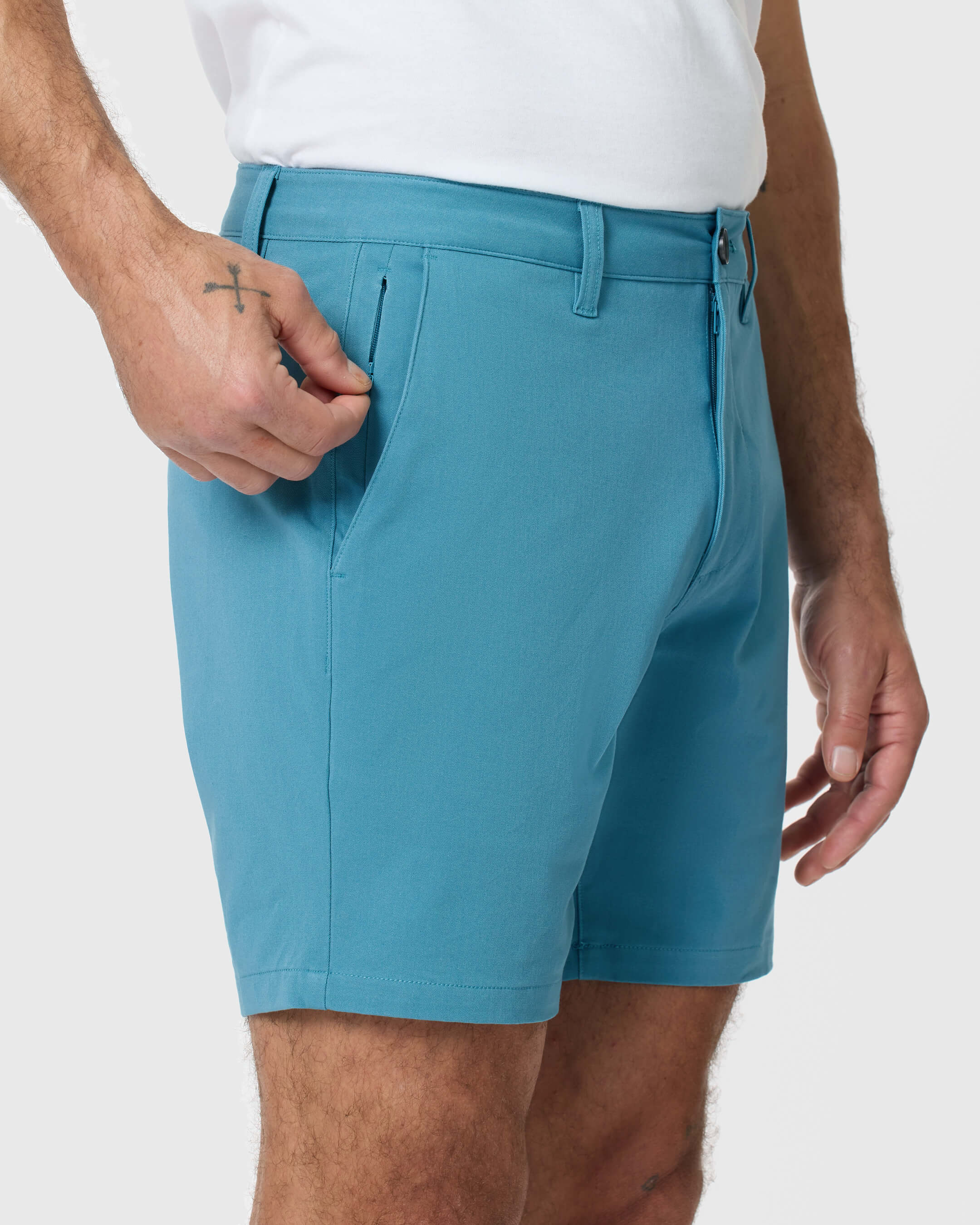 7" Harbor Classic Twill Shorts - Image 6
