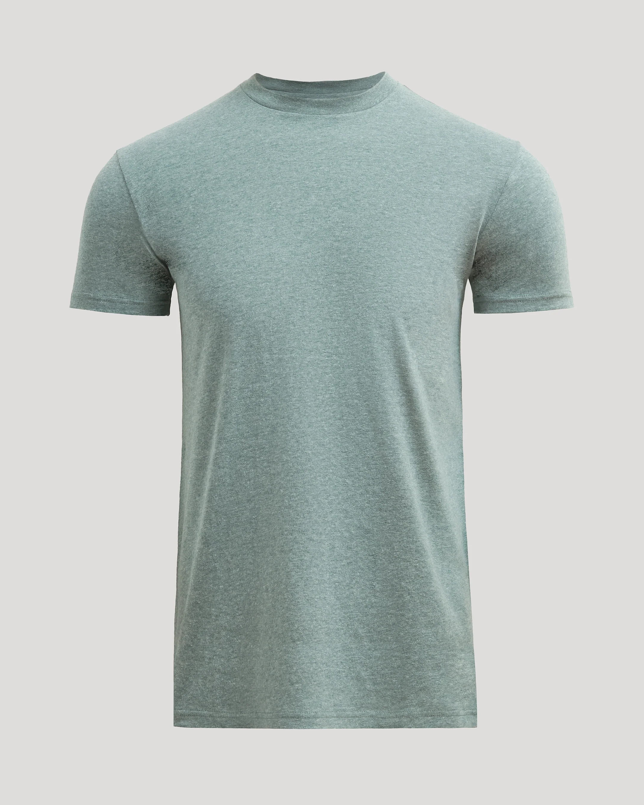 Heather Balsam Tall Straight Hem Crew Neck T-Shirt - Image 2