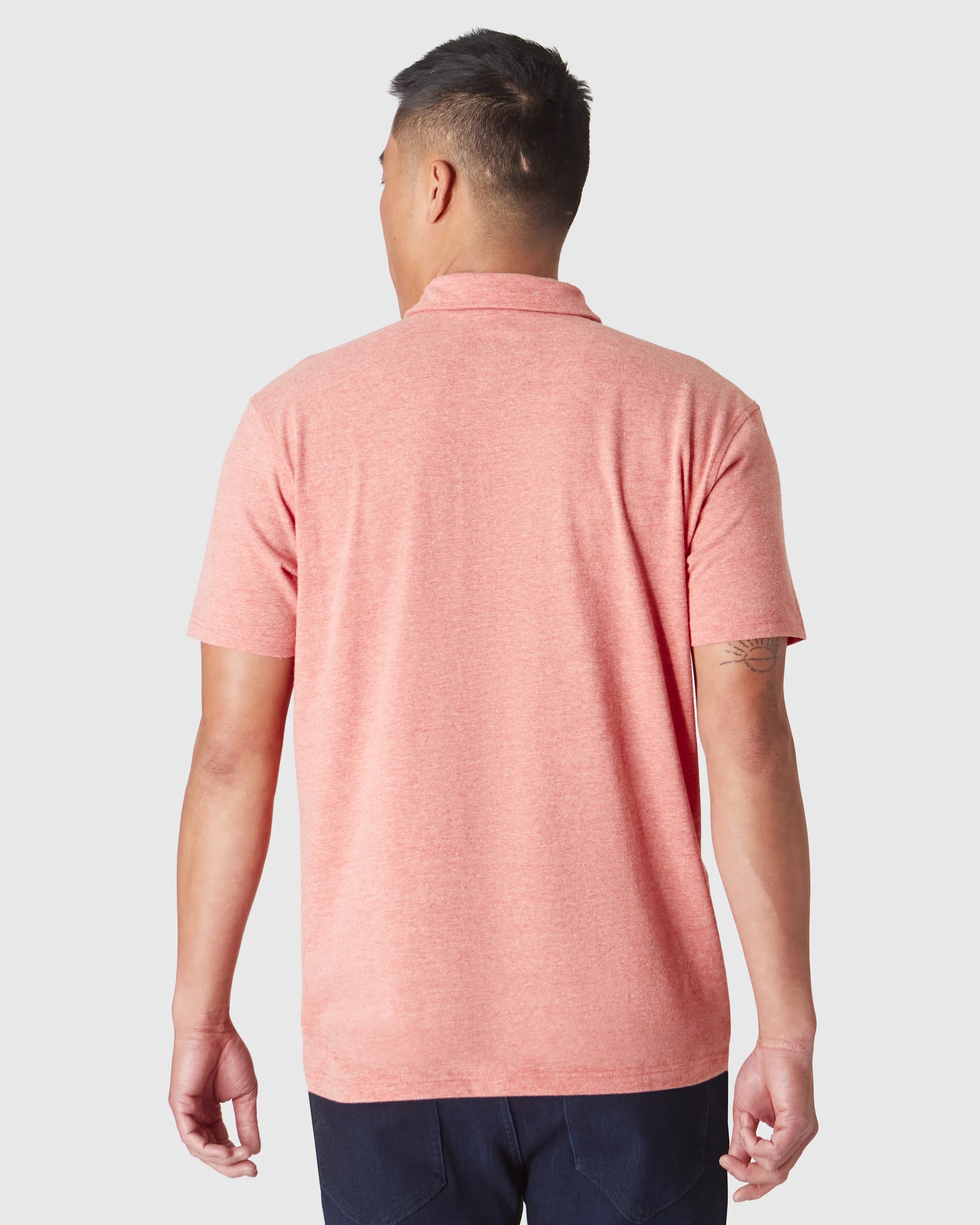 Heather Cayenne Classic Polo - Image 3