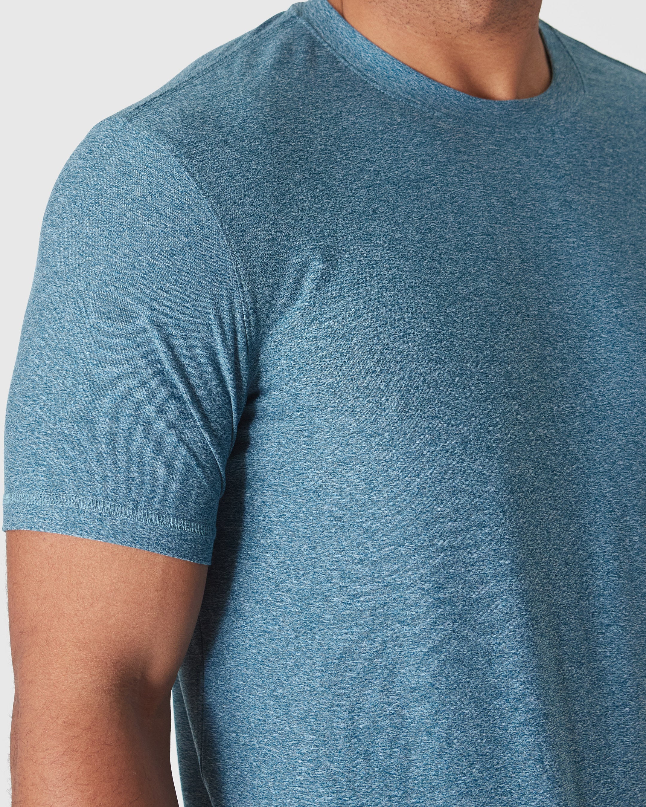 Heather Centurion Short Sleeve Active Crew Neck - Image 4