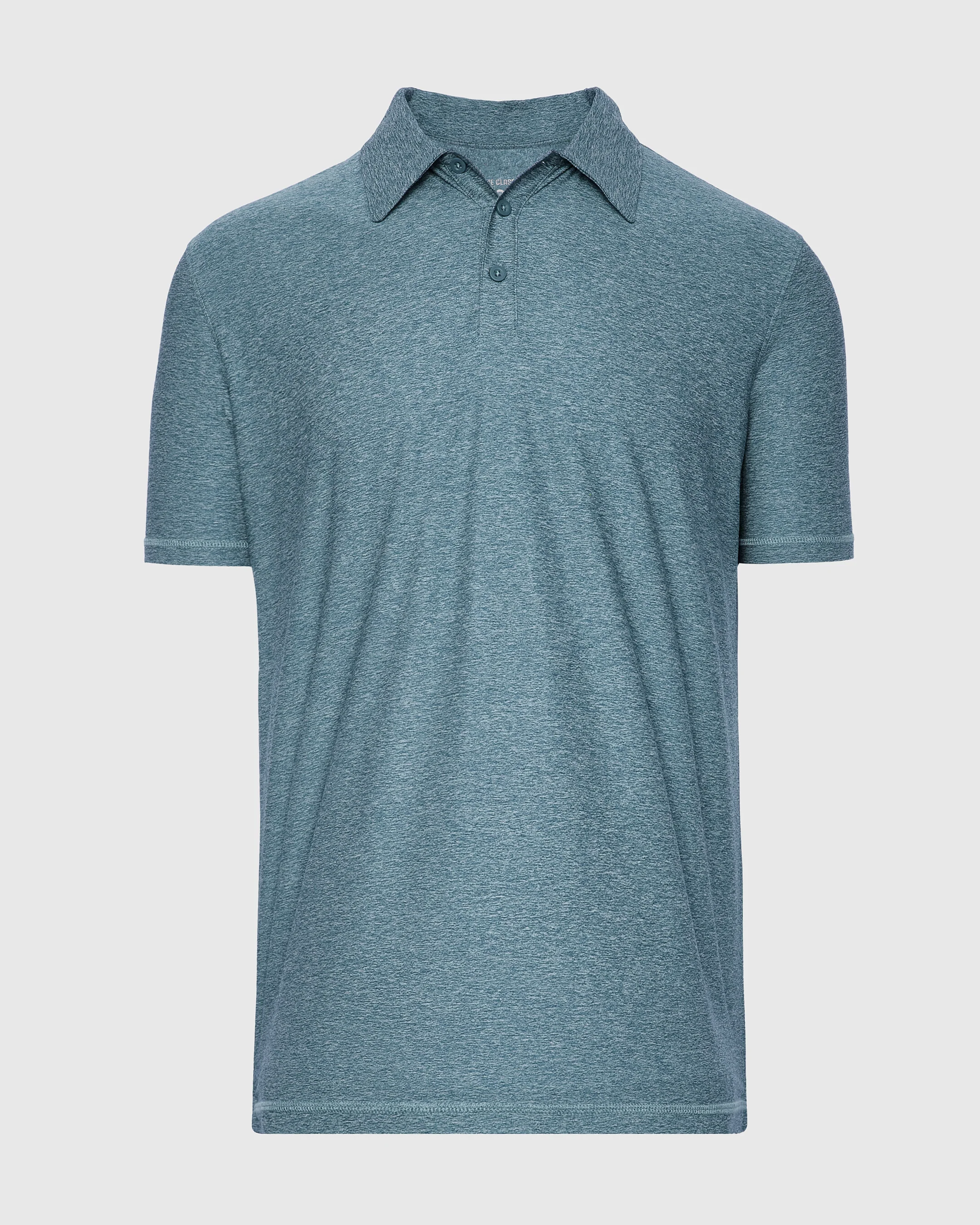 Heather Centurion Short Sleeve Active Polo - Image 2