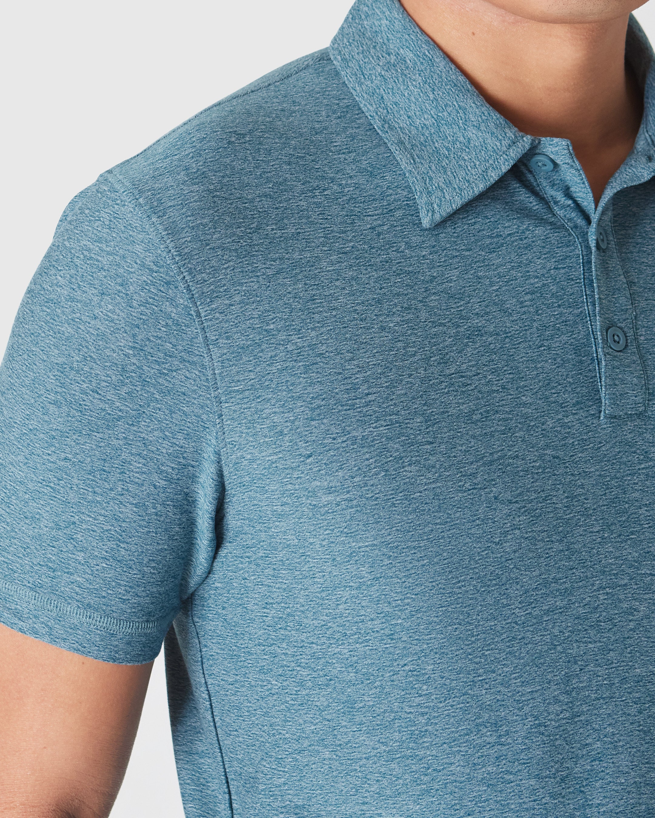 Heather Centurion Short Sleeve Active Polo - Image 6