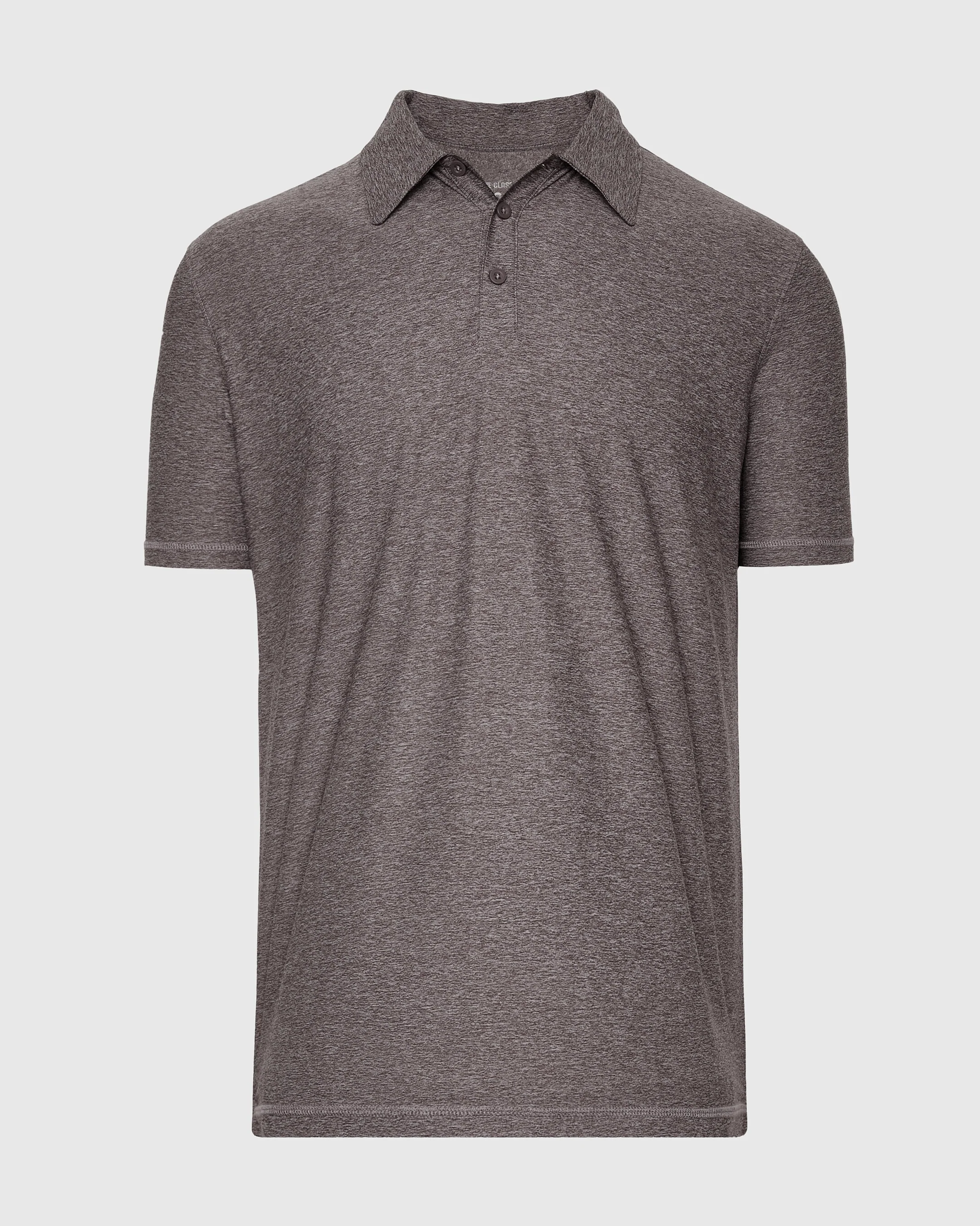 Heather Cocoa Active Polo 2.0 - Image 2