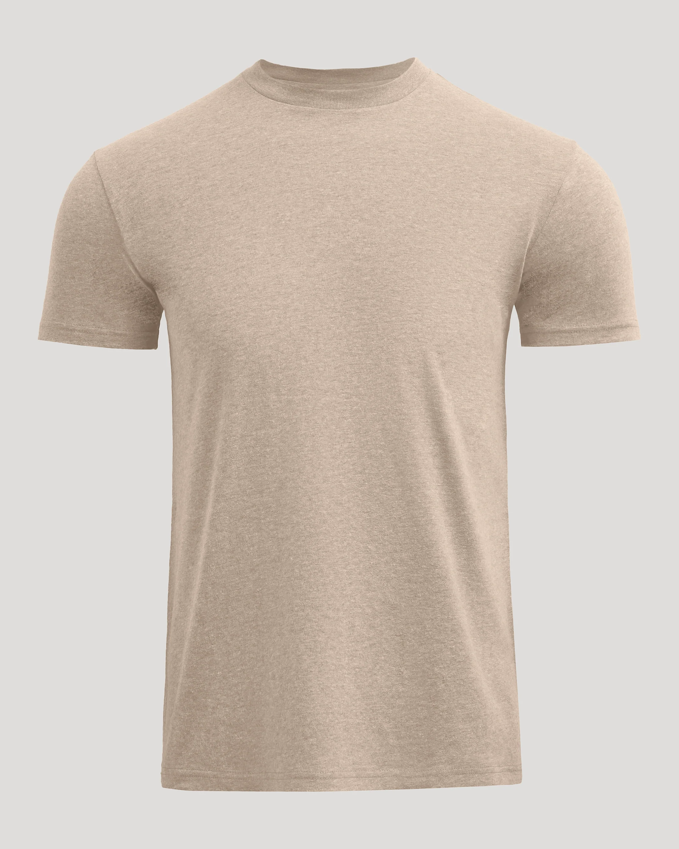 Heather Fennel Classic Crew Neck - Image 2