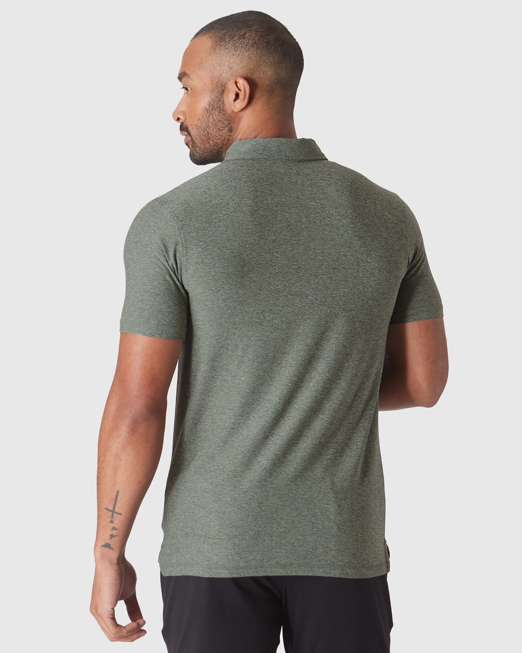 Heather Forest Active Polo 2.0 - Image 3